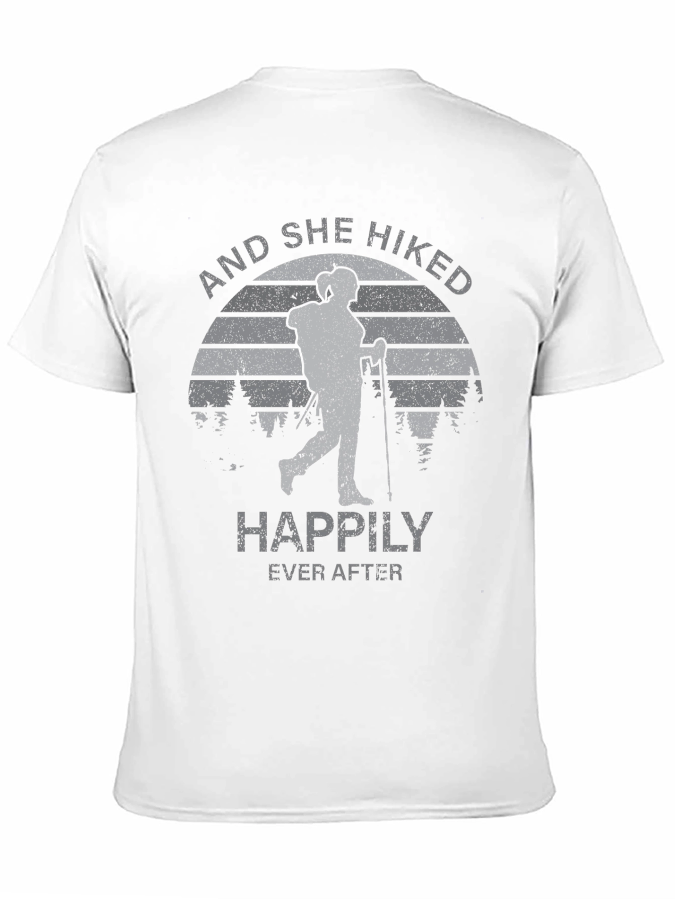 And She Hiked Happily Ever After T-Shirt