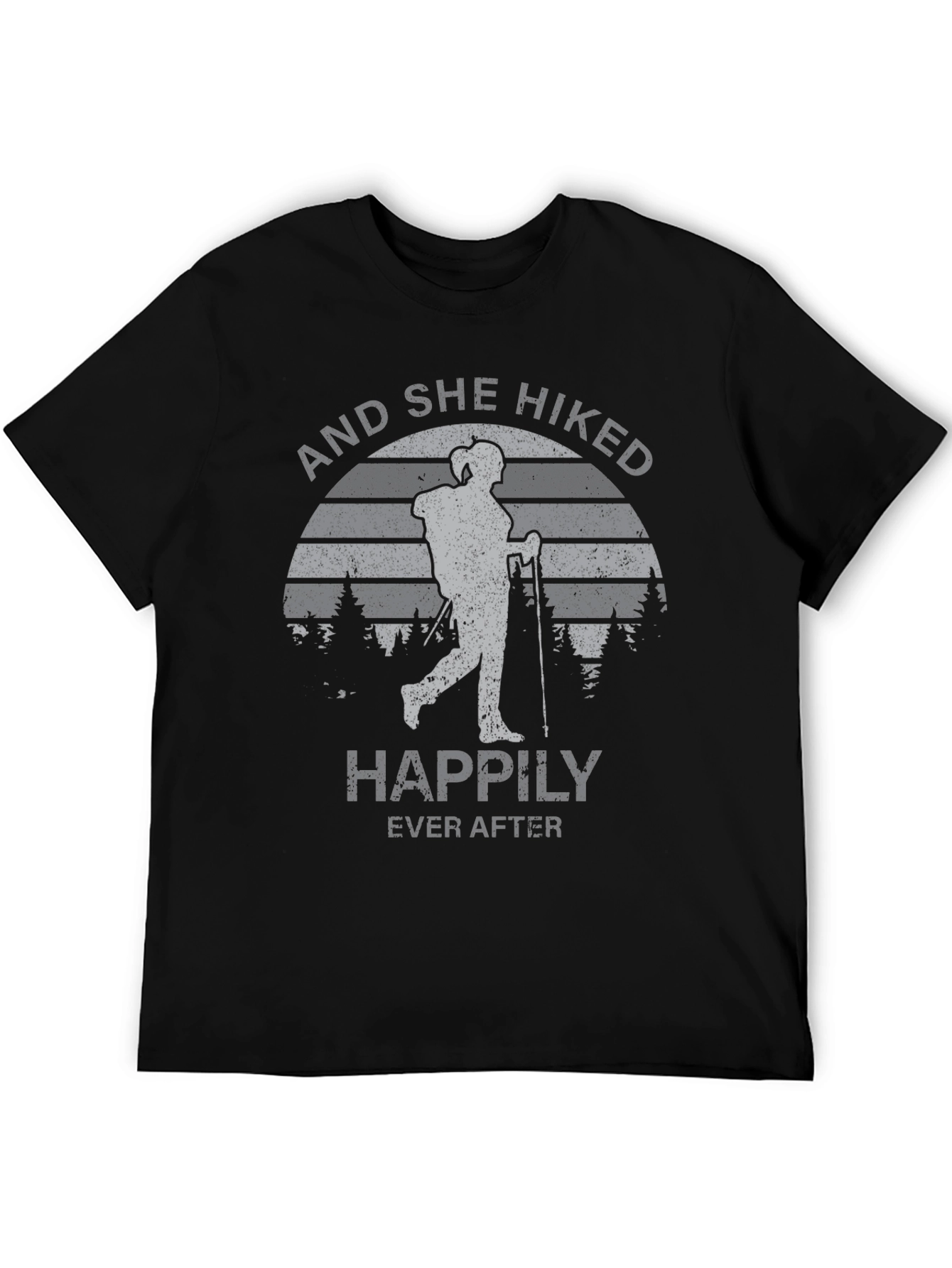 And She Hiked Happily Ever After T-Shirt