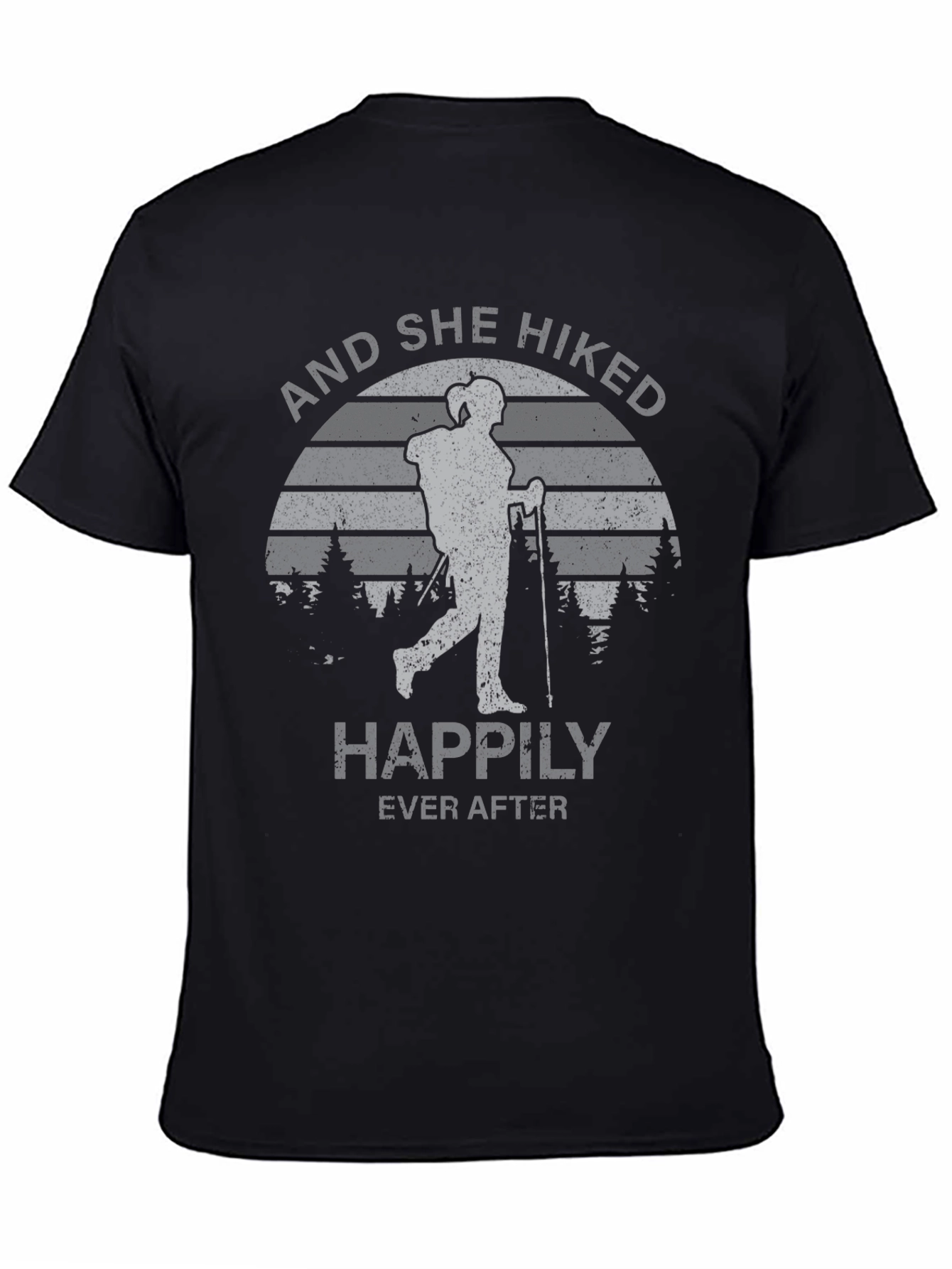 And She Hiked Happily Ever After T-Shirt