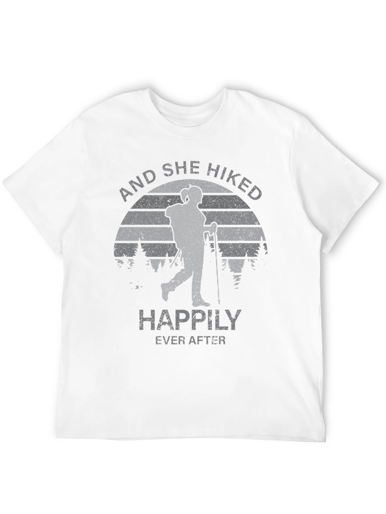 And She Hiked Happily Ever After T-Shirt