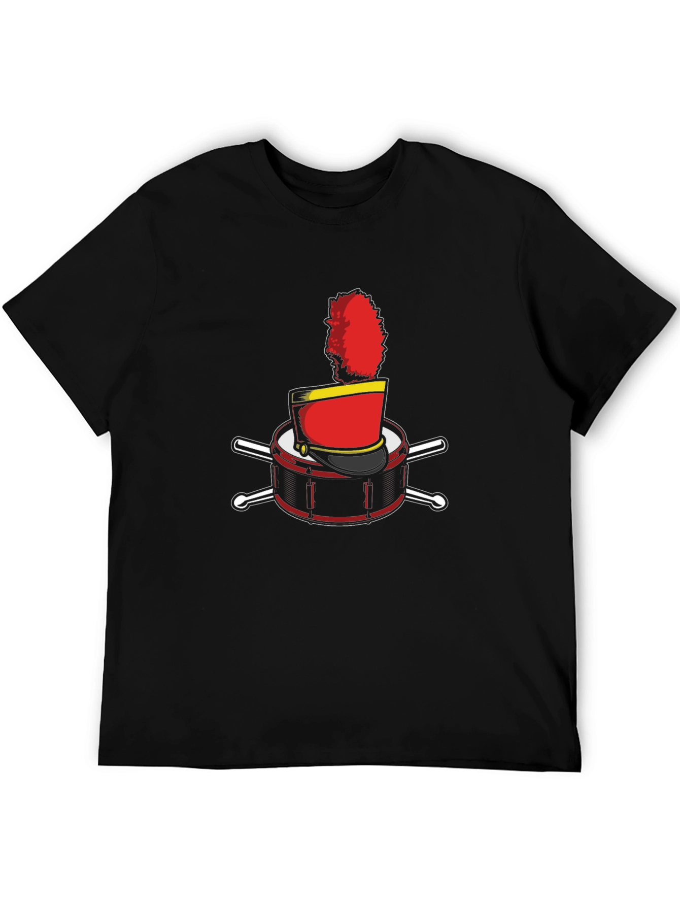 Band Drum & Hat Graphic Tee