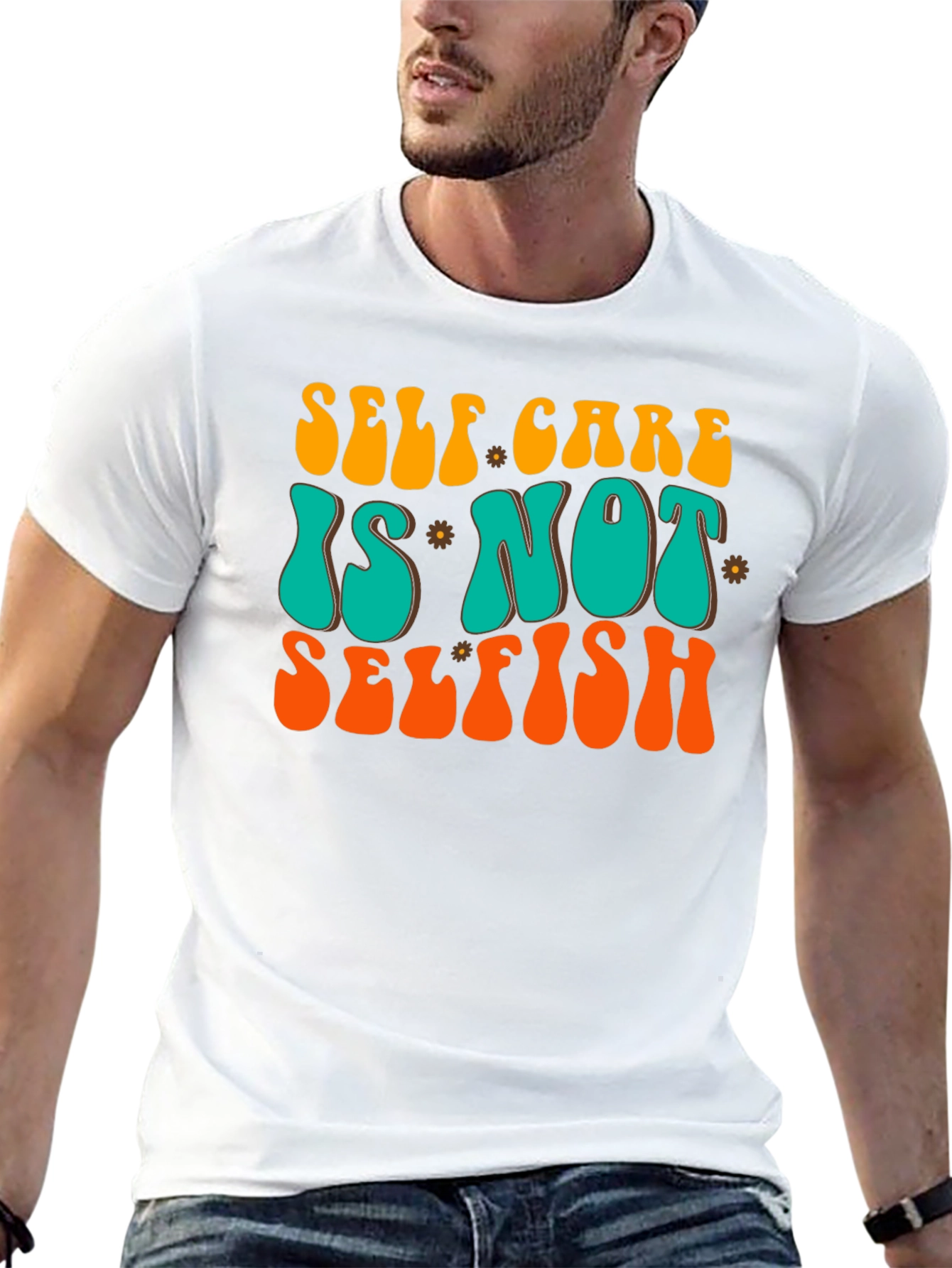 Self Care Is Not Selfish Graphic Tee