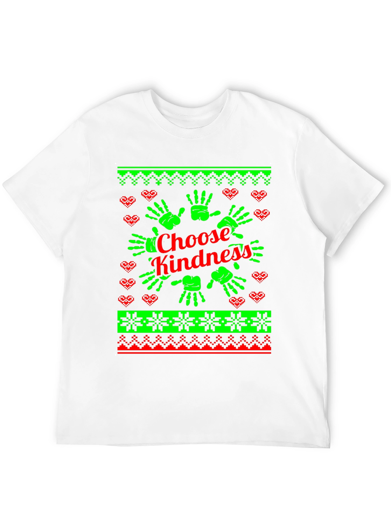 Choose Kindness Ugly Christmas Sweater T-Shirt