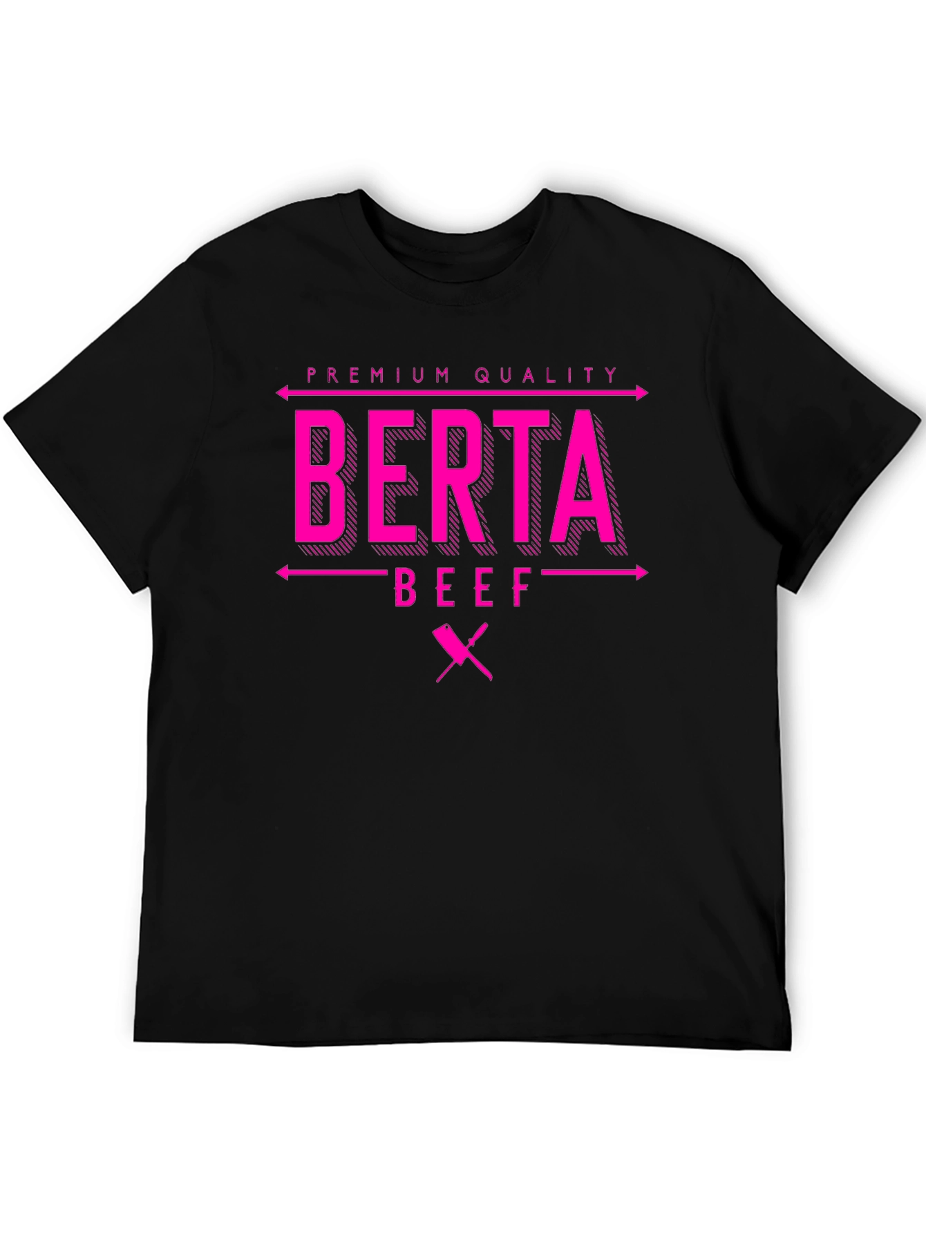 Berta Beef Premium Quality Black T-Shirt
