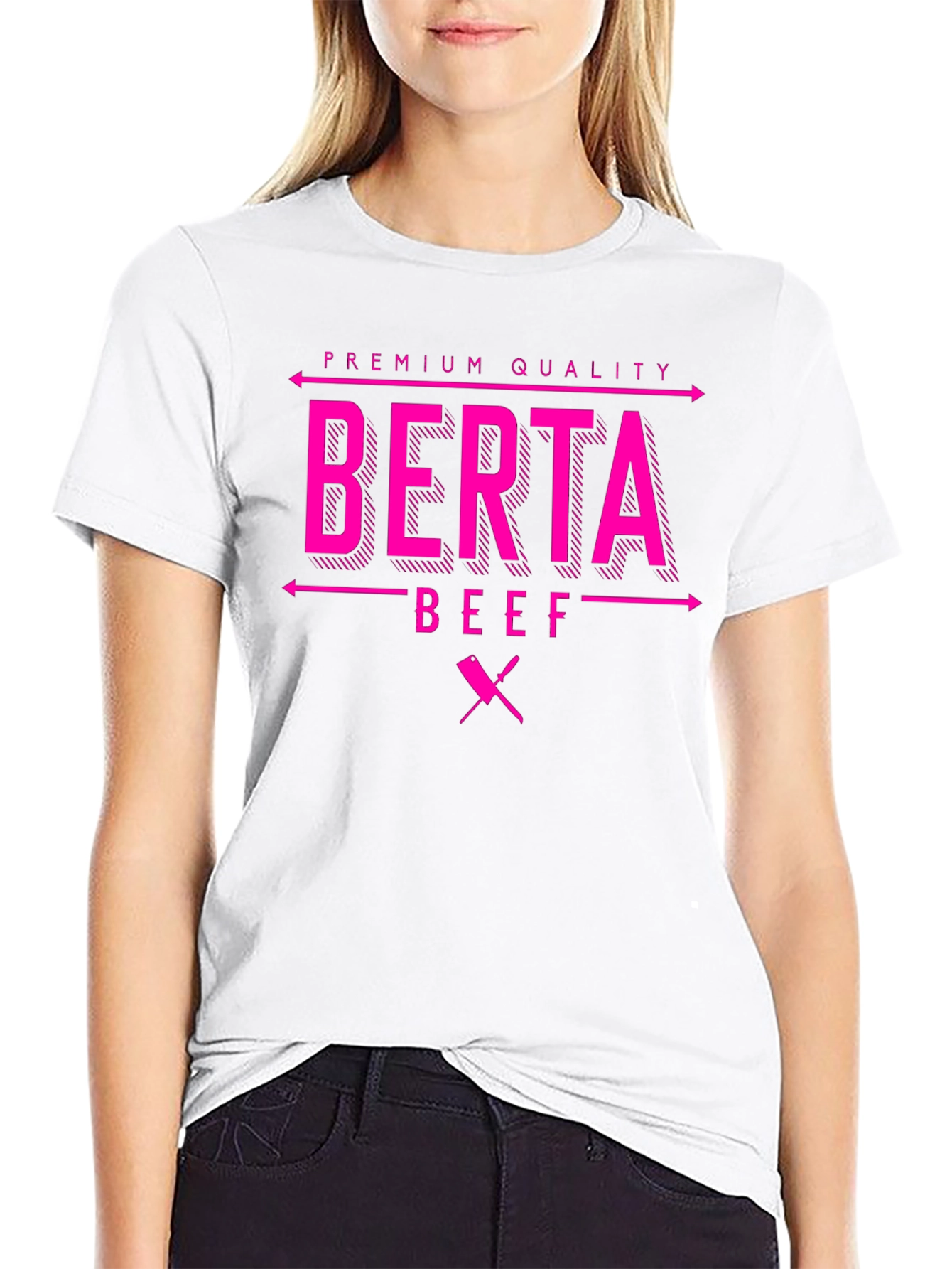 Berta Beef Premium Quality Black T-Shirt