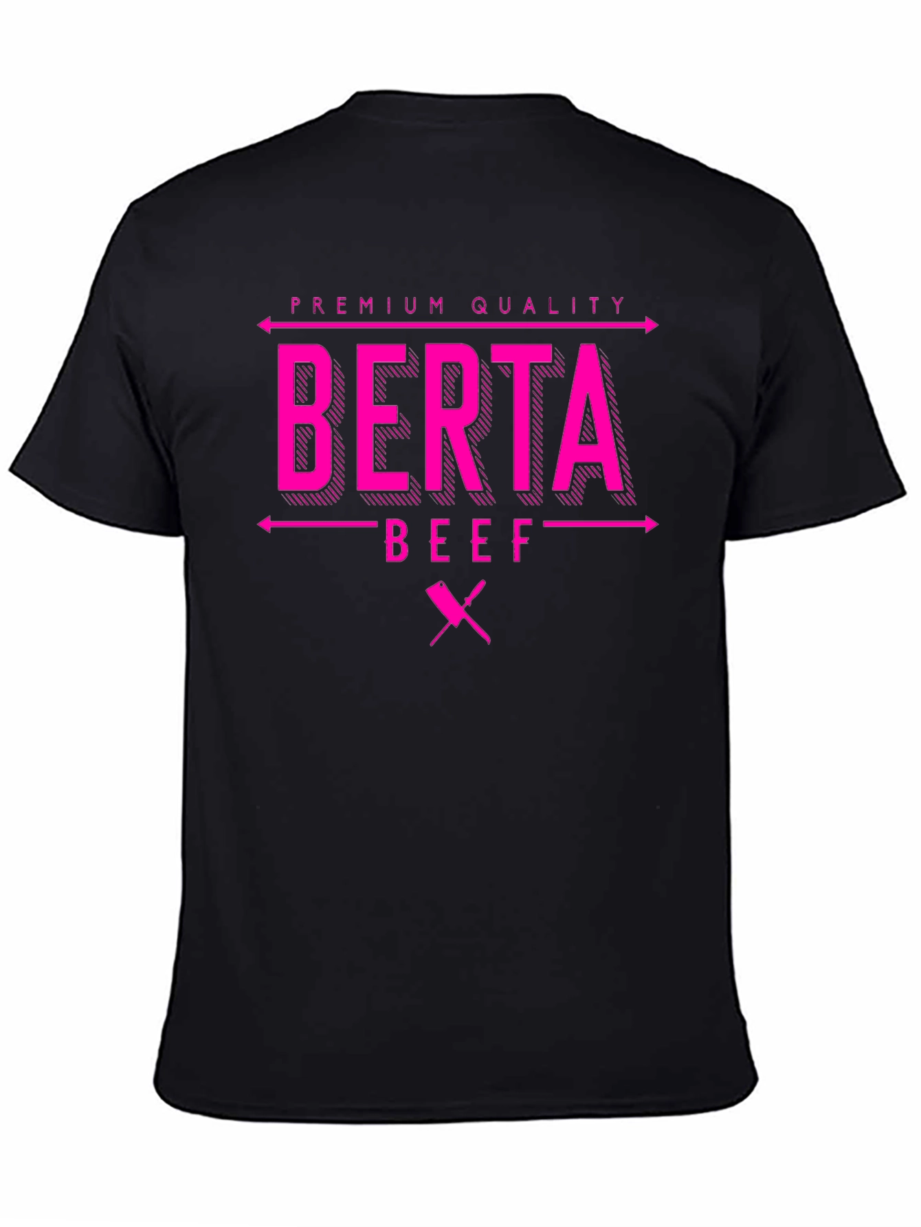 Berta Beef Premium Quality Black T-Shirt