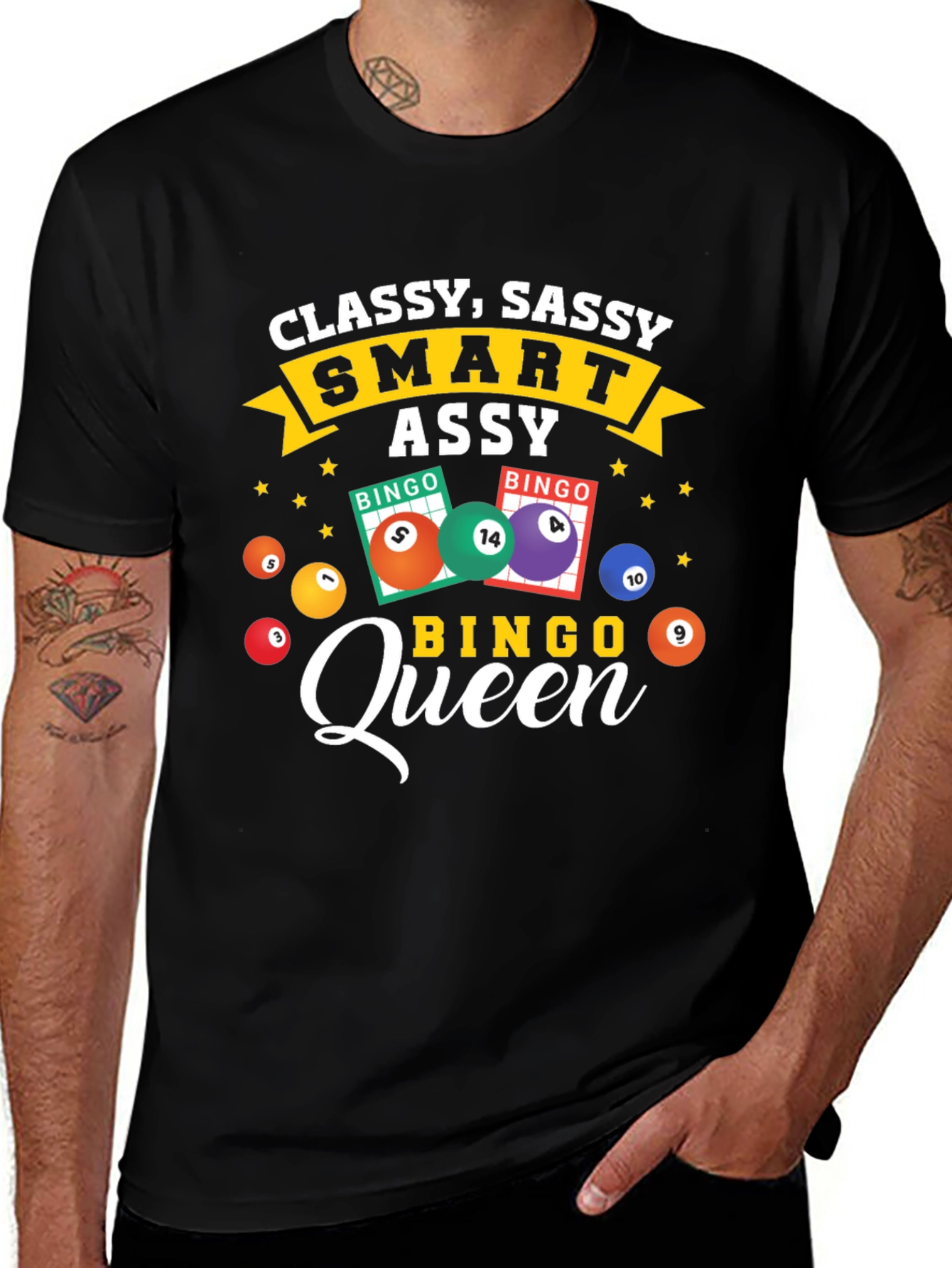 Classy Sassy Bingo Queen T-Shirt