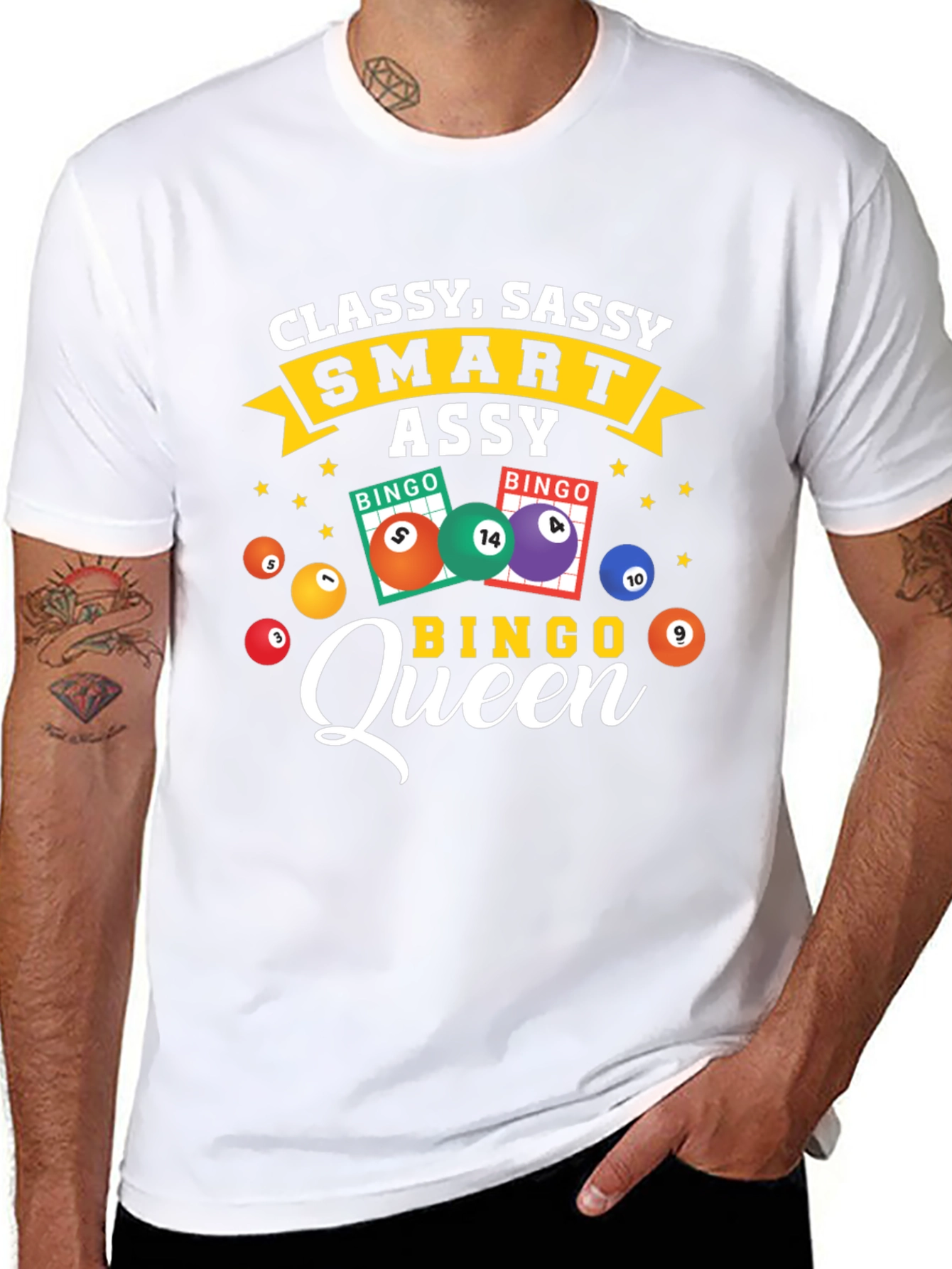 Classy Sassy Bingo Queen T-Shirt