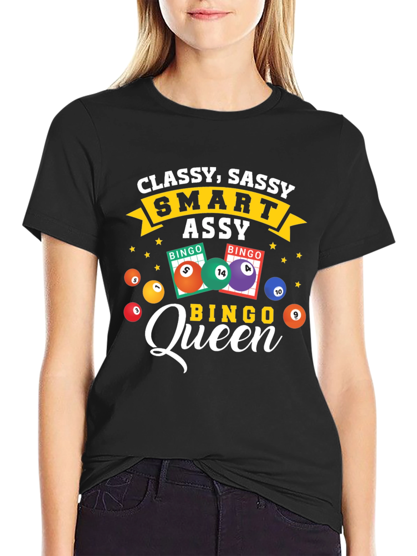 Classy Sassy Bingo Queen T-Shirt