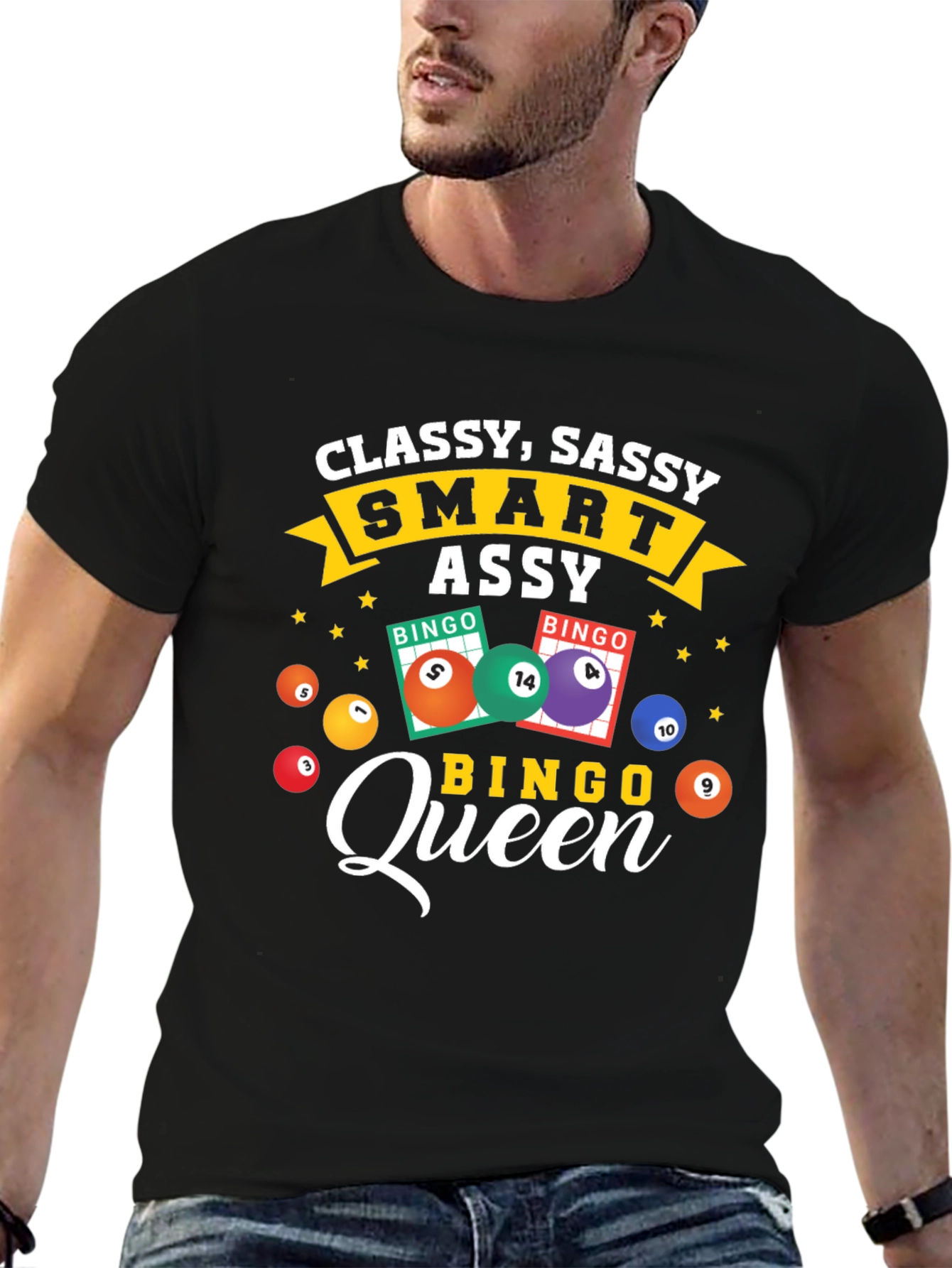 Classy Sassy Bingo Queen T-Shirt