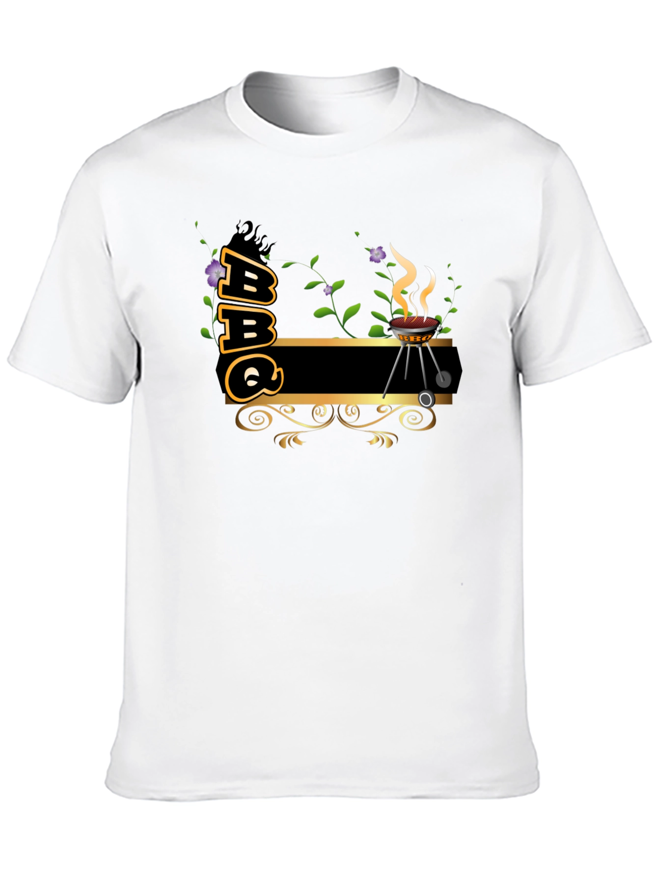 BBQ Grill T-Shirt - Stylish Summer Cookout Tee