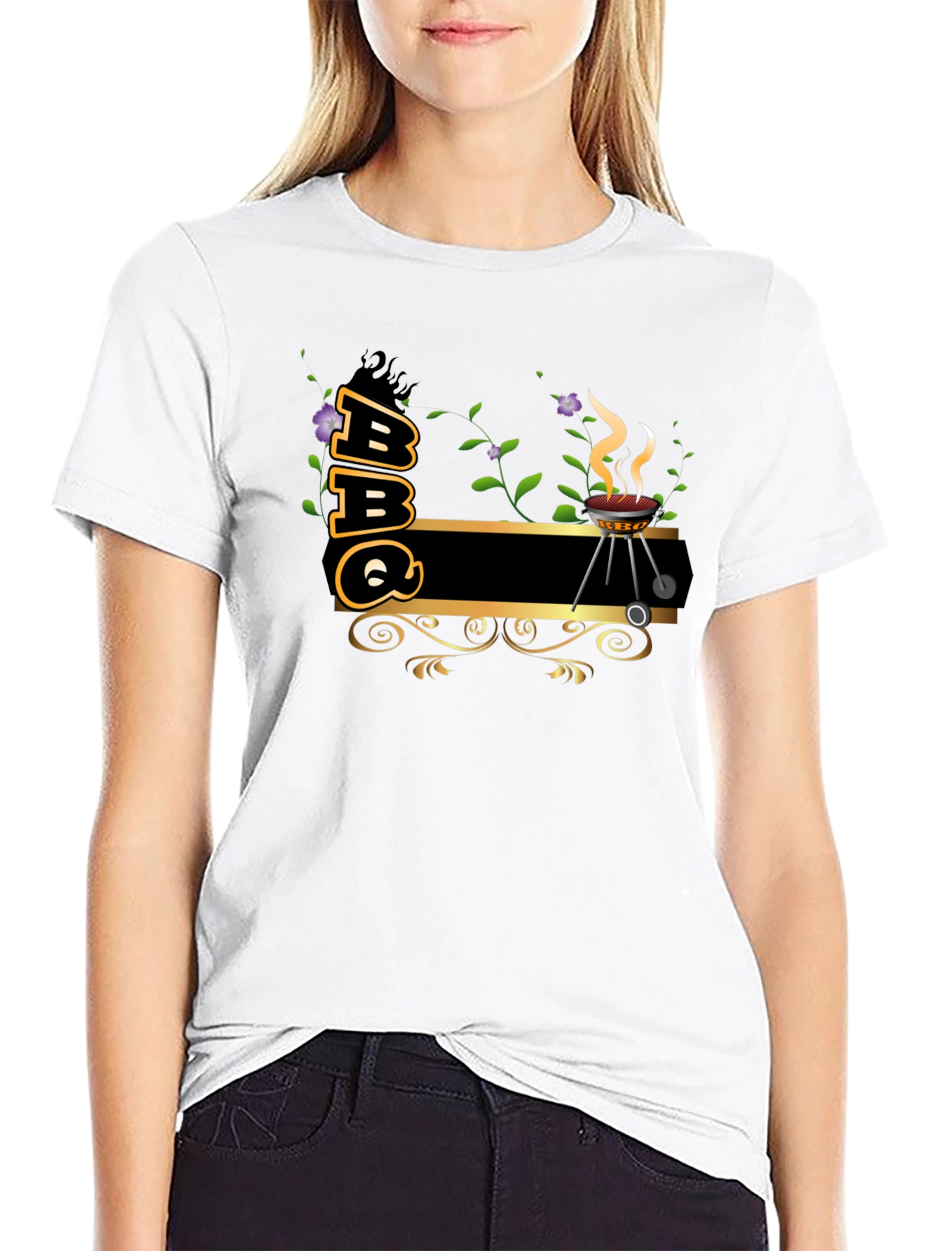 BBQ Grill T-Shirt - Stylish Summer Cookout Tee
