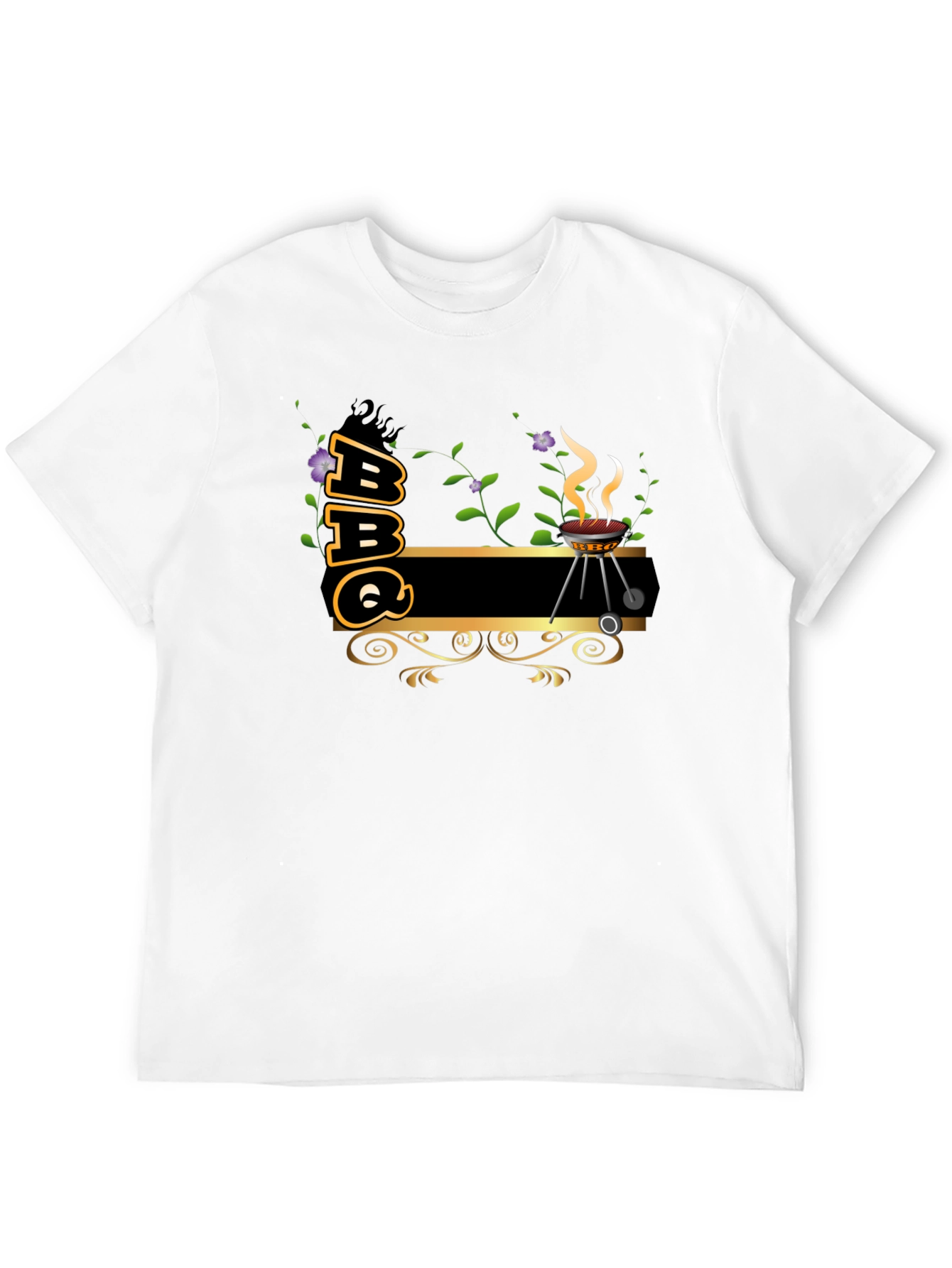 BBQ Grill T-Shirt - Stylish Summer Cookout Tee