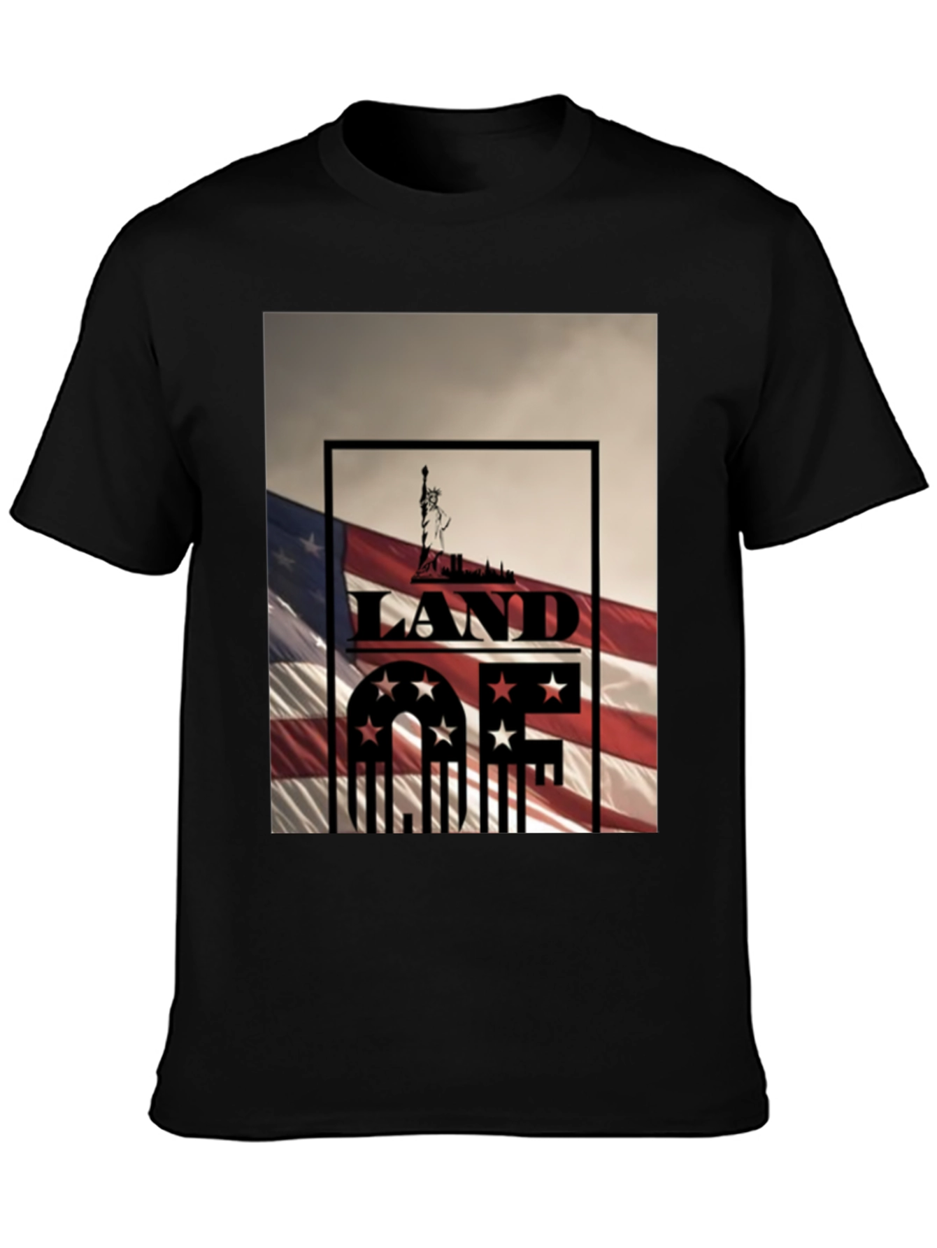 Land of the Free Patriotic Tee