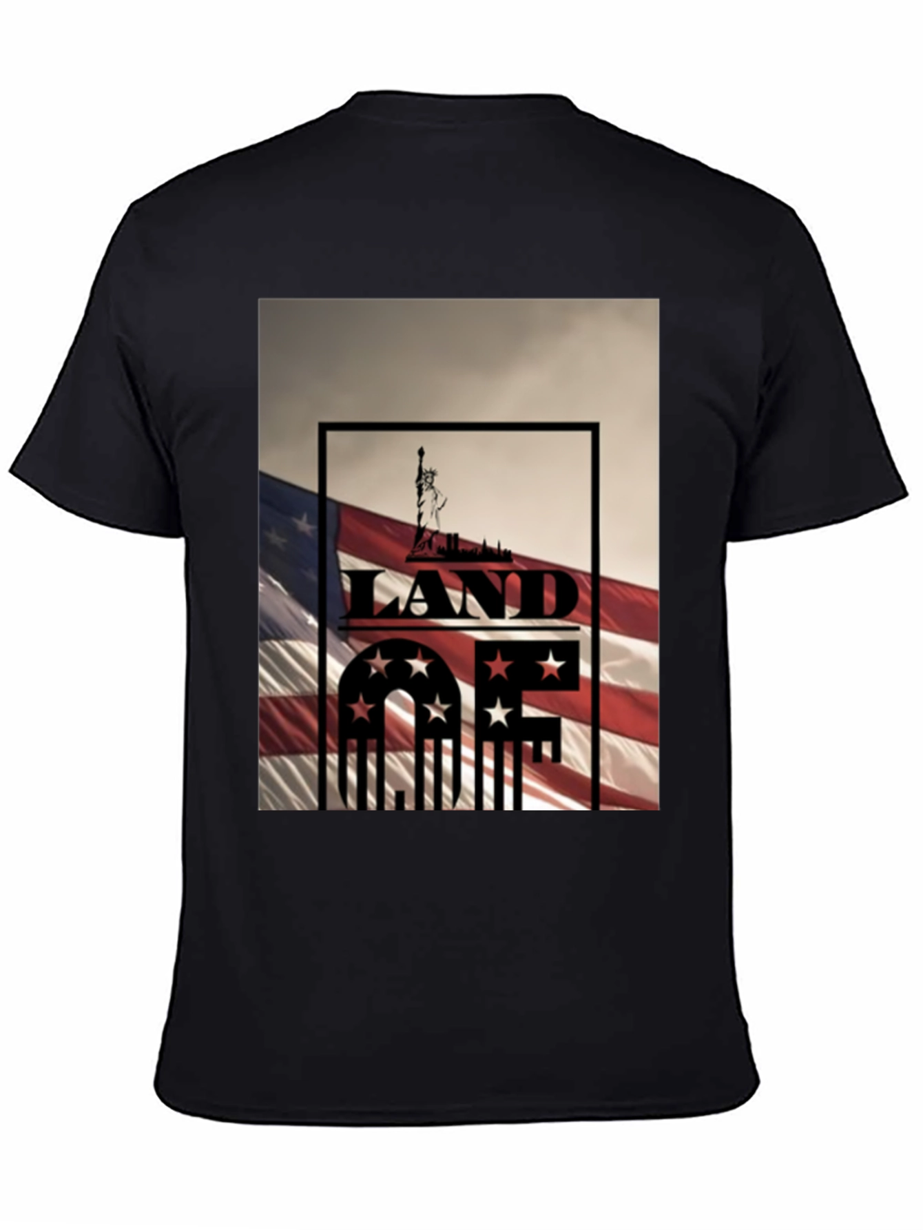 Land of the Free Patriotic Tee