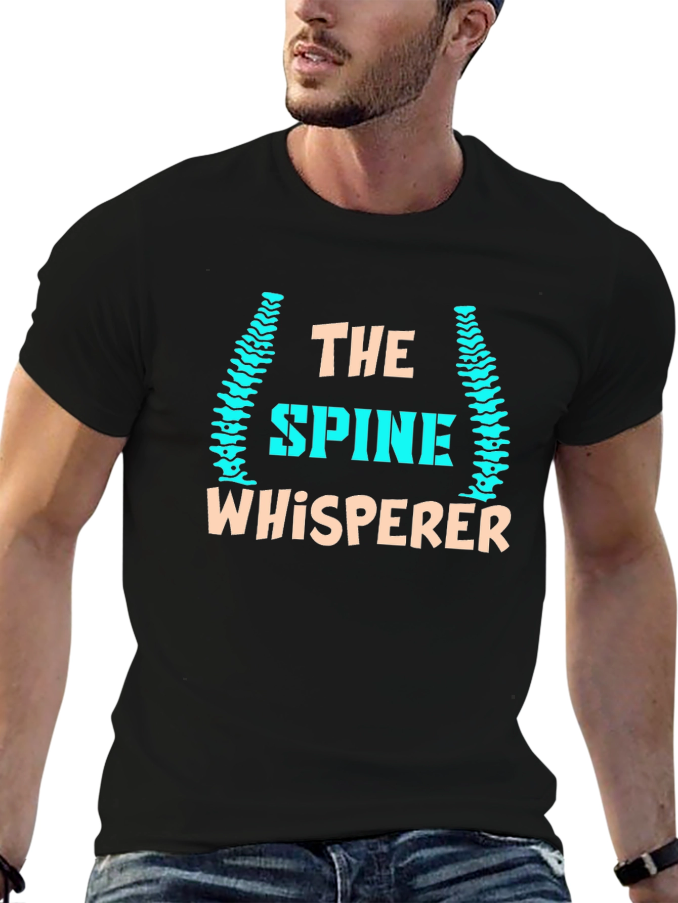 The Spine Whisperer T-Shirt - Chiropractic Humor