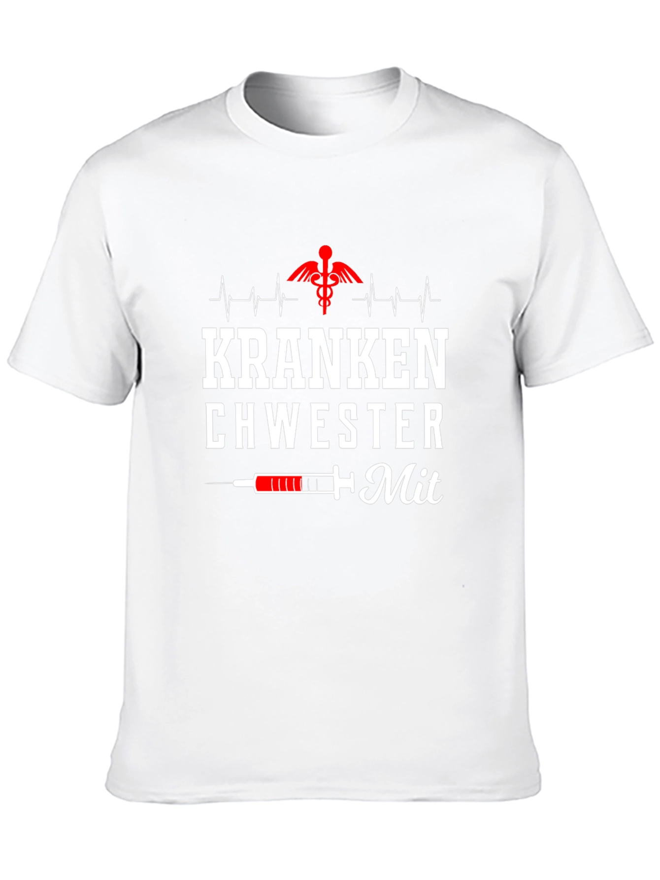 Krankenschwester Mit Nurse Graphic T-Shirt