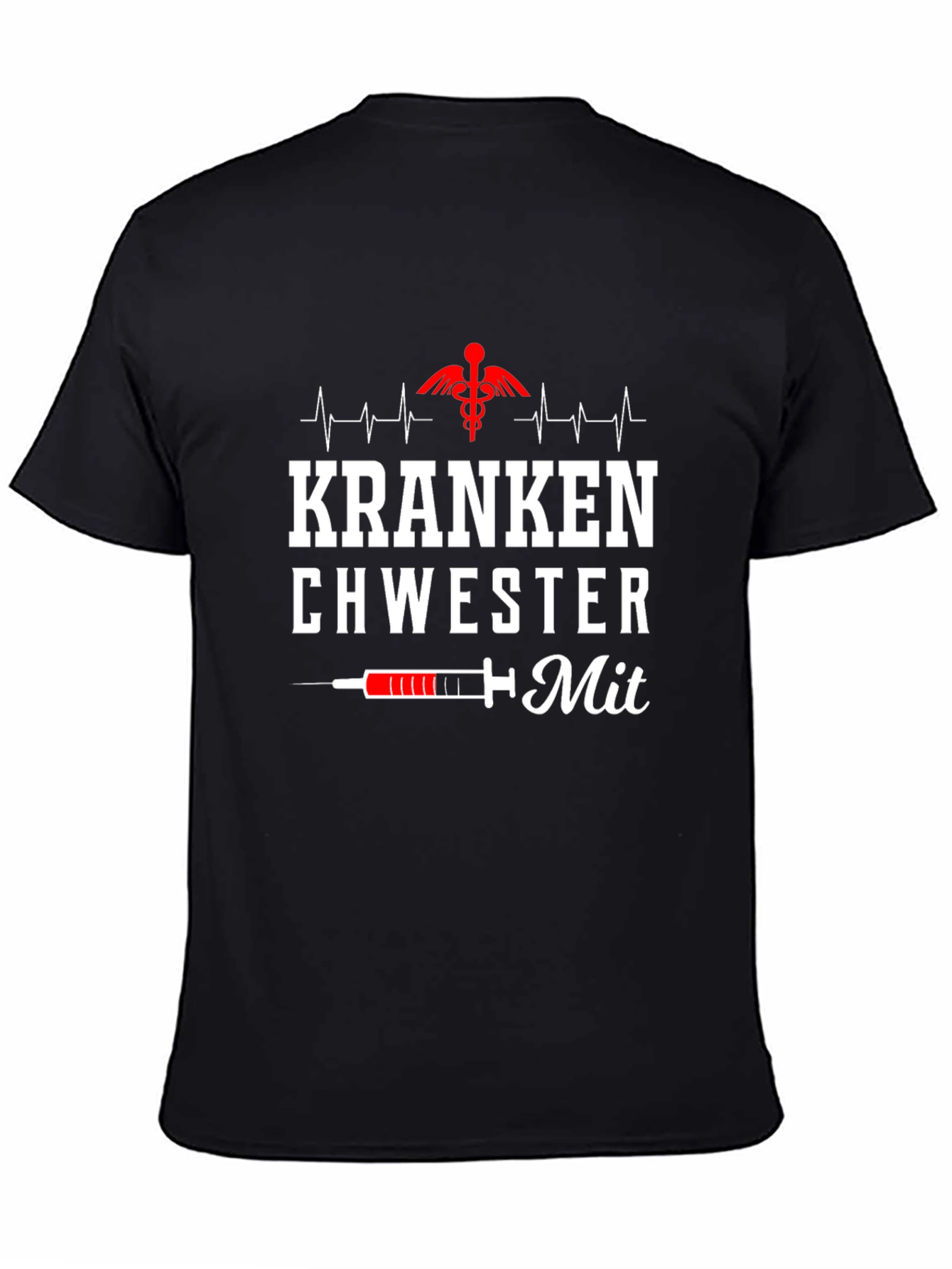 Krankenschwester Mit Nurse Graphic T-Shirt