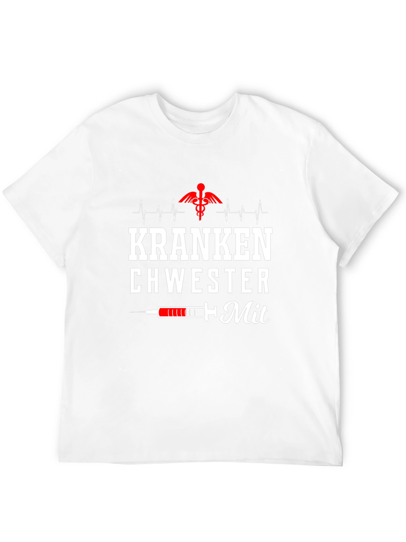 Krankenschwester Mit Nurse Graphic T-Shirt