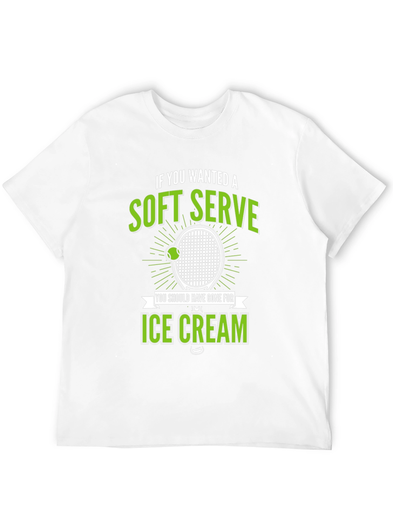 Soft Serve Tennis T-Shirt - Funny Tennis Player Gift
