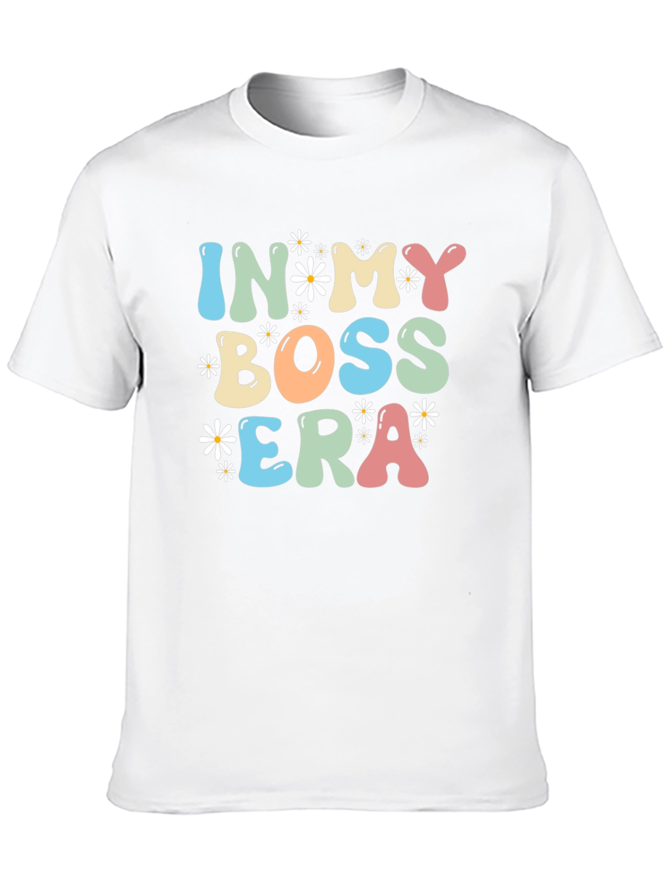 In My Boss Era Black Graphic Tee