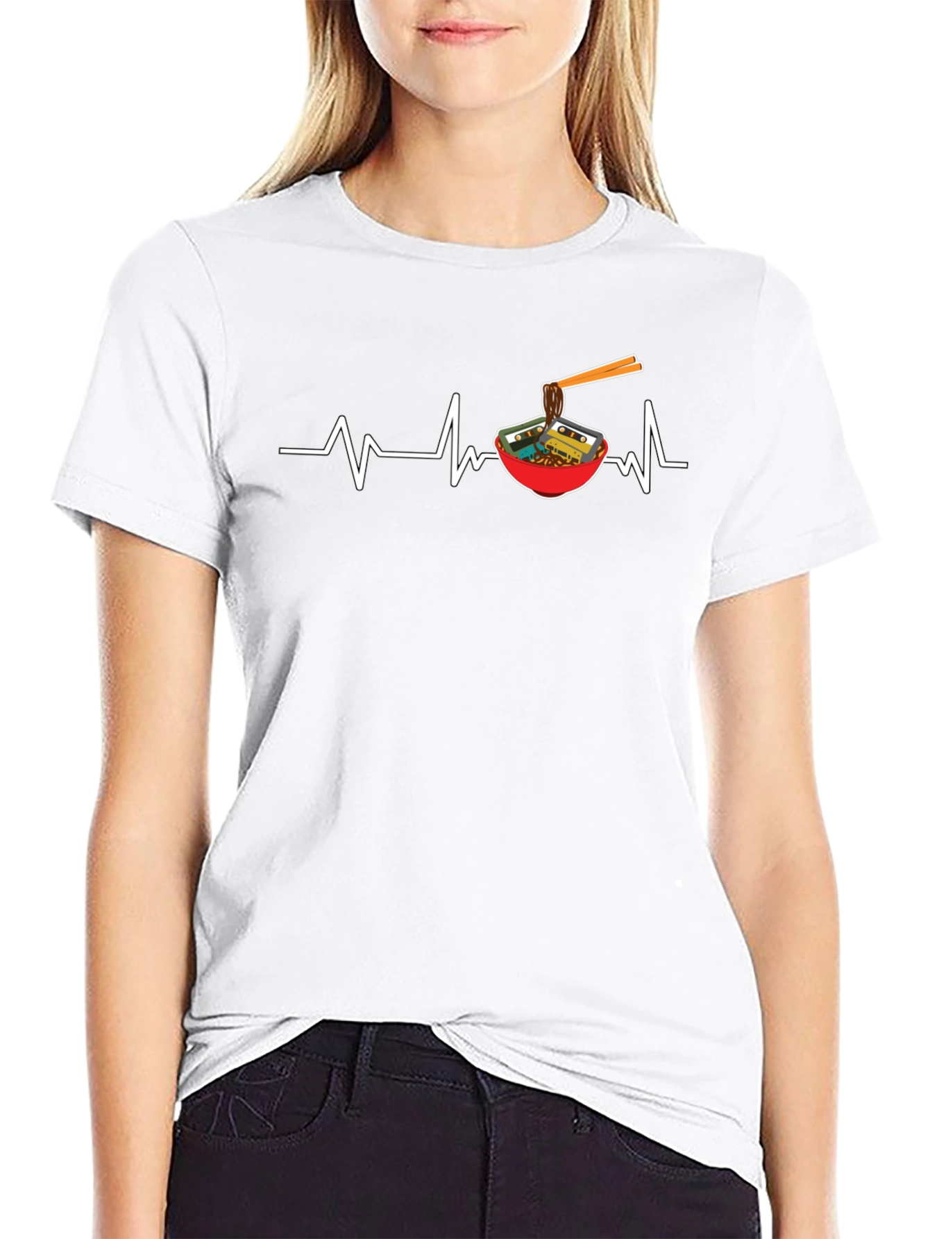 Ramen Heartbeat T-Shirt