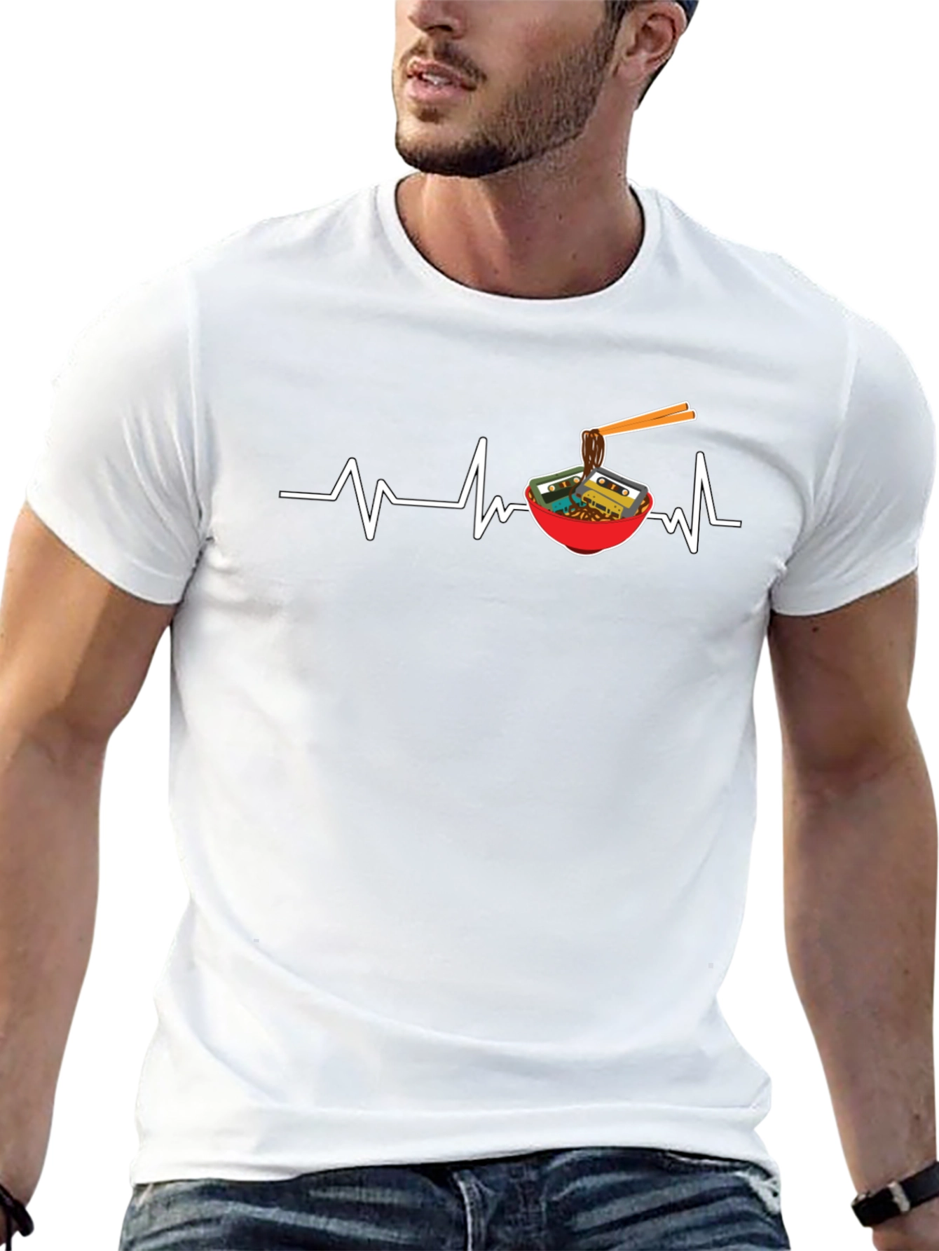 Ramen Heartbeat T-Shirt