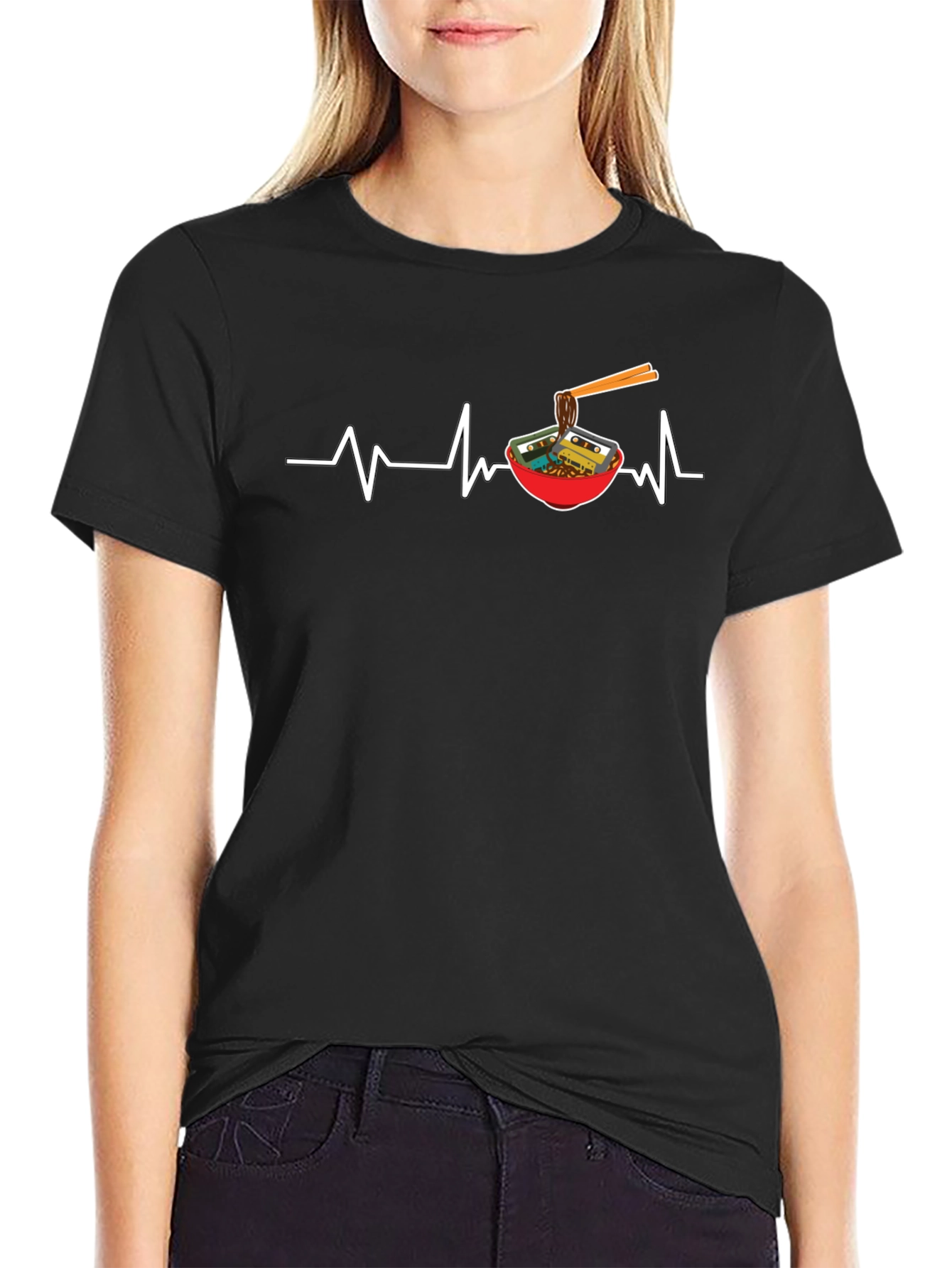 Ramen Heartbeat T-Shirt