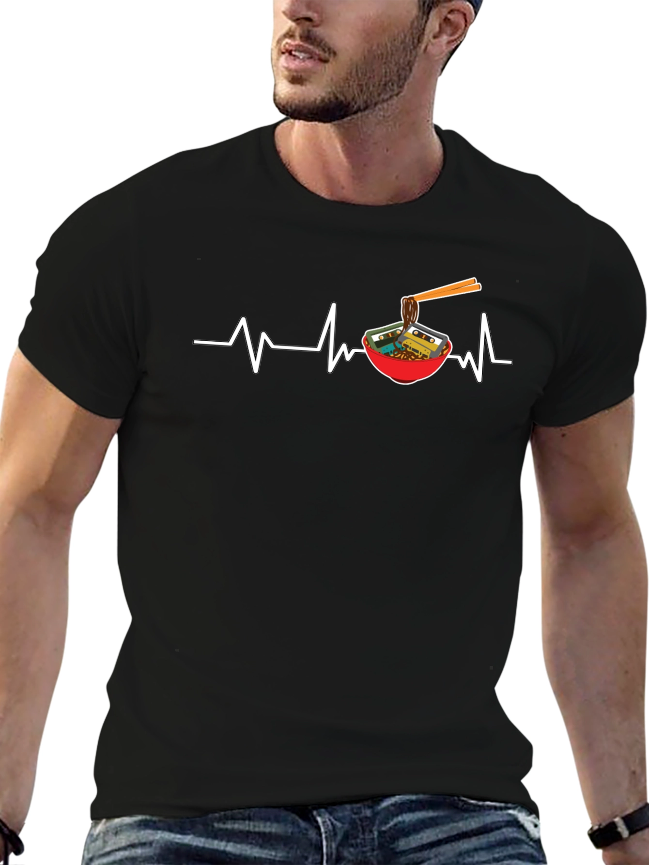 Ramen Heartbeat T-Shirt