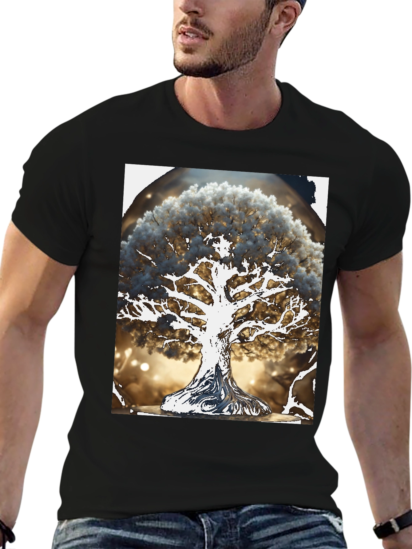 Tree of Life Graphic Tee - Unique Nature Design