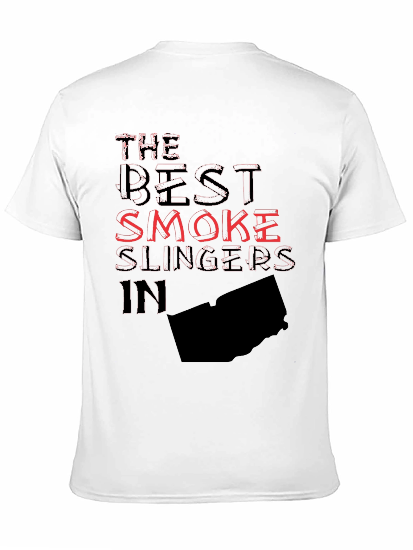 The Best Smoke Slingers Graphic Tee - Black