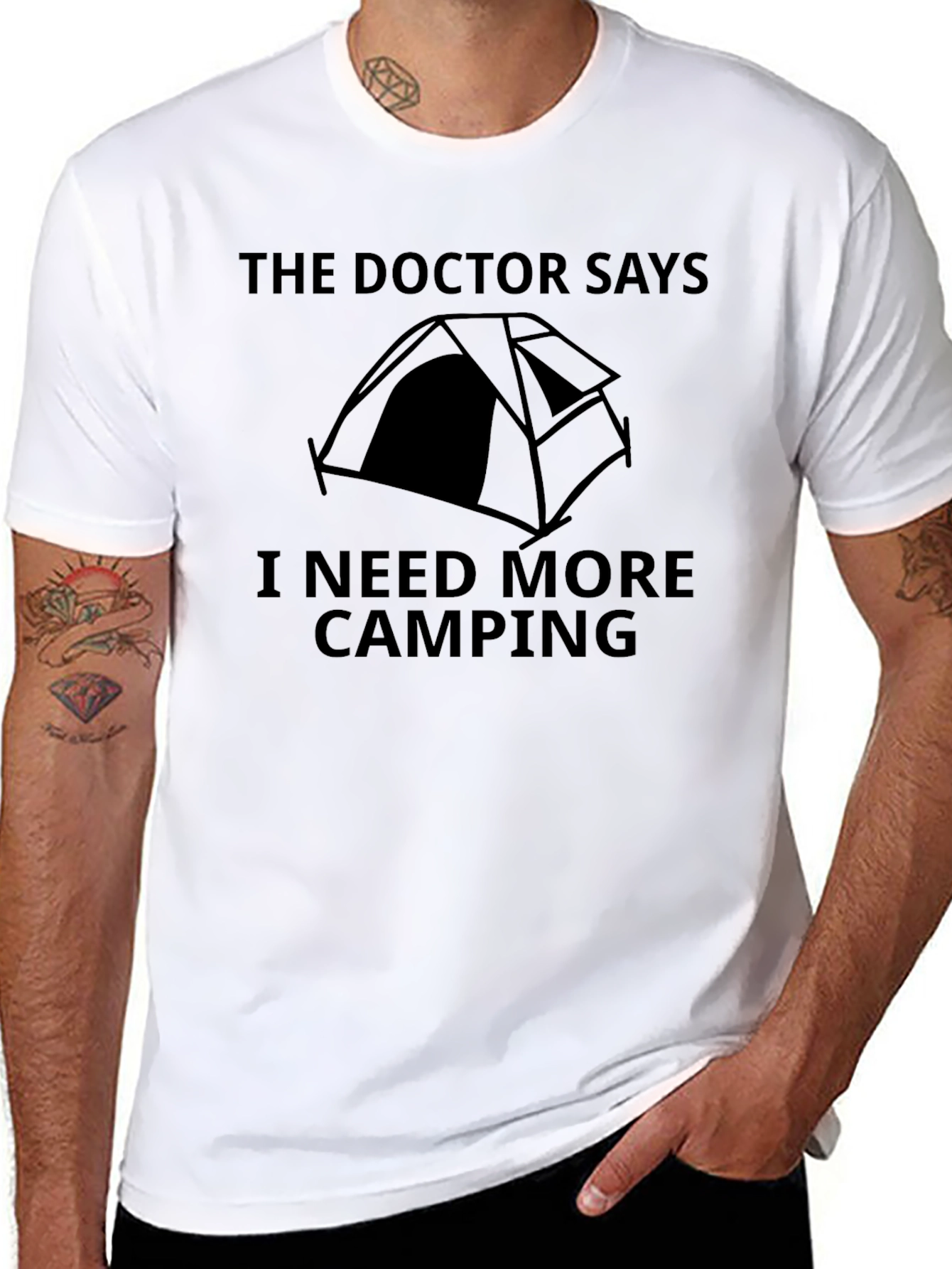Camping Humor Graphic Tee