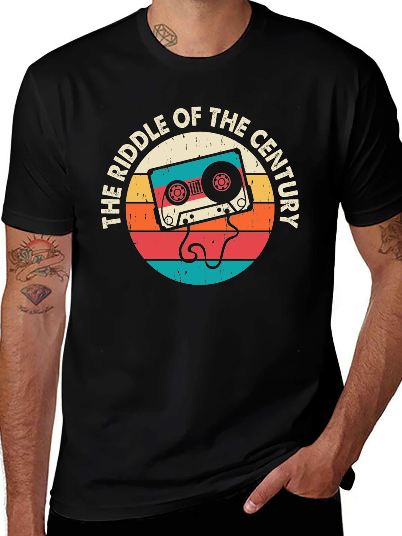 Retro Cassette Riddle T-Shirt