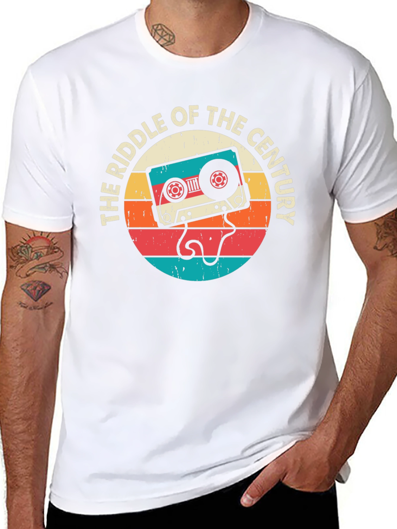Retro Cassette Riddle T-Shirt