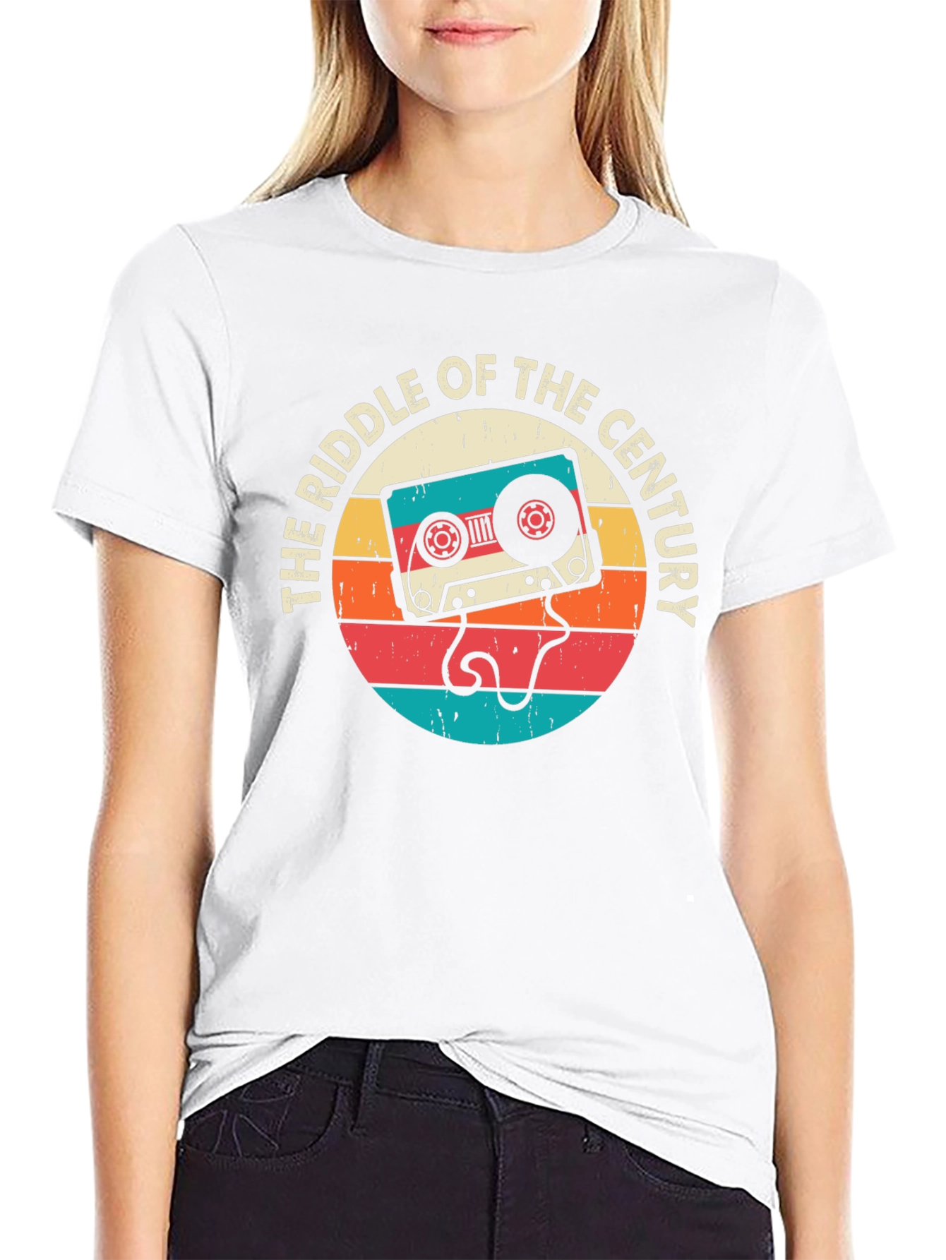 Retro Cassette Riddle T-Shirt