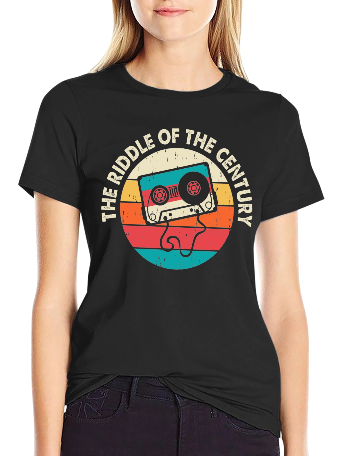 Retro Cassette Riddle T-Shirt