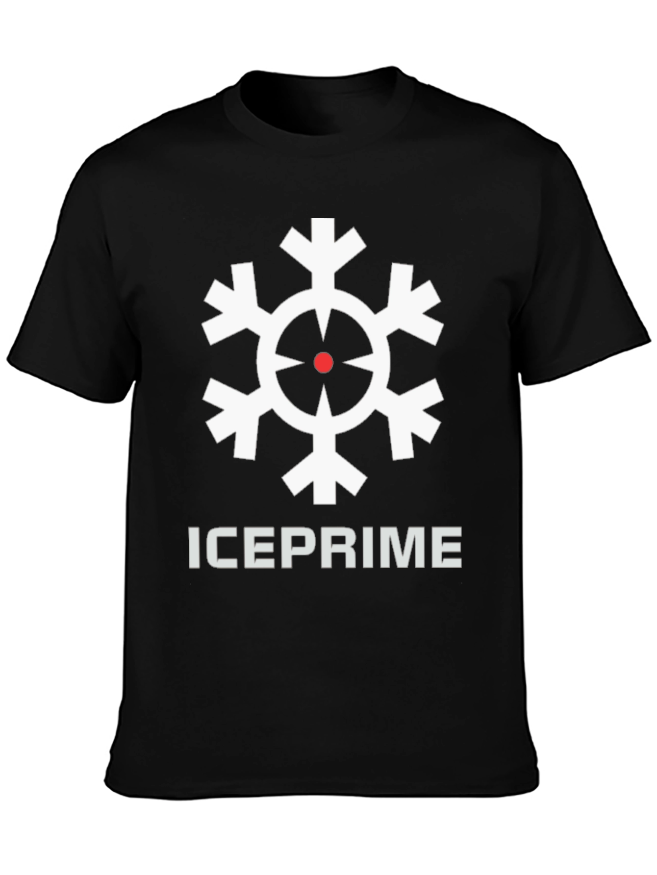 Iceprime Graphic Tee - Cool Snowflake Design