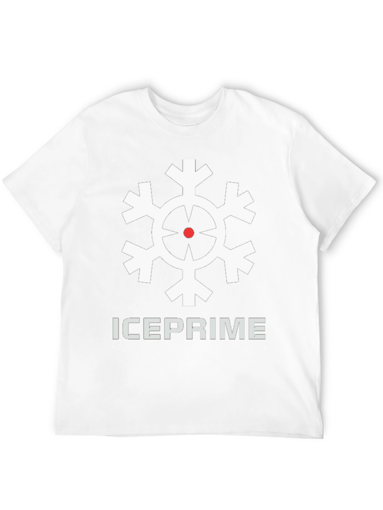 Iceprime Graphic Tee - Cool Snowflake Design