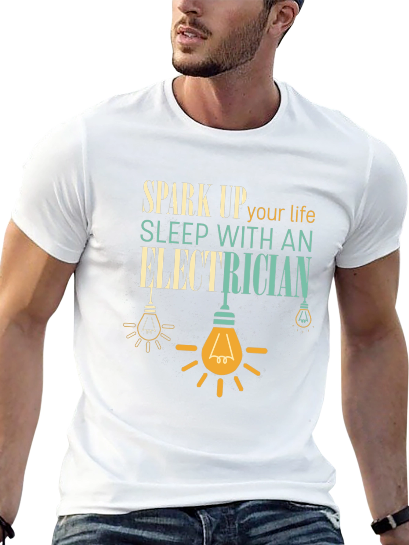 Spark Up Your Life Electrician T-Shirt