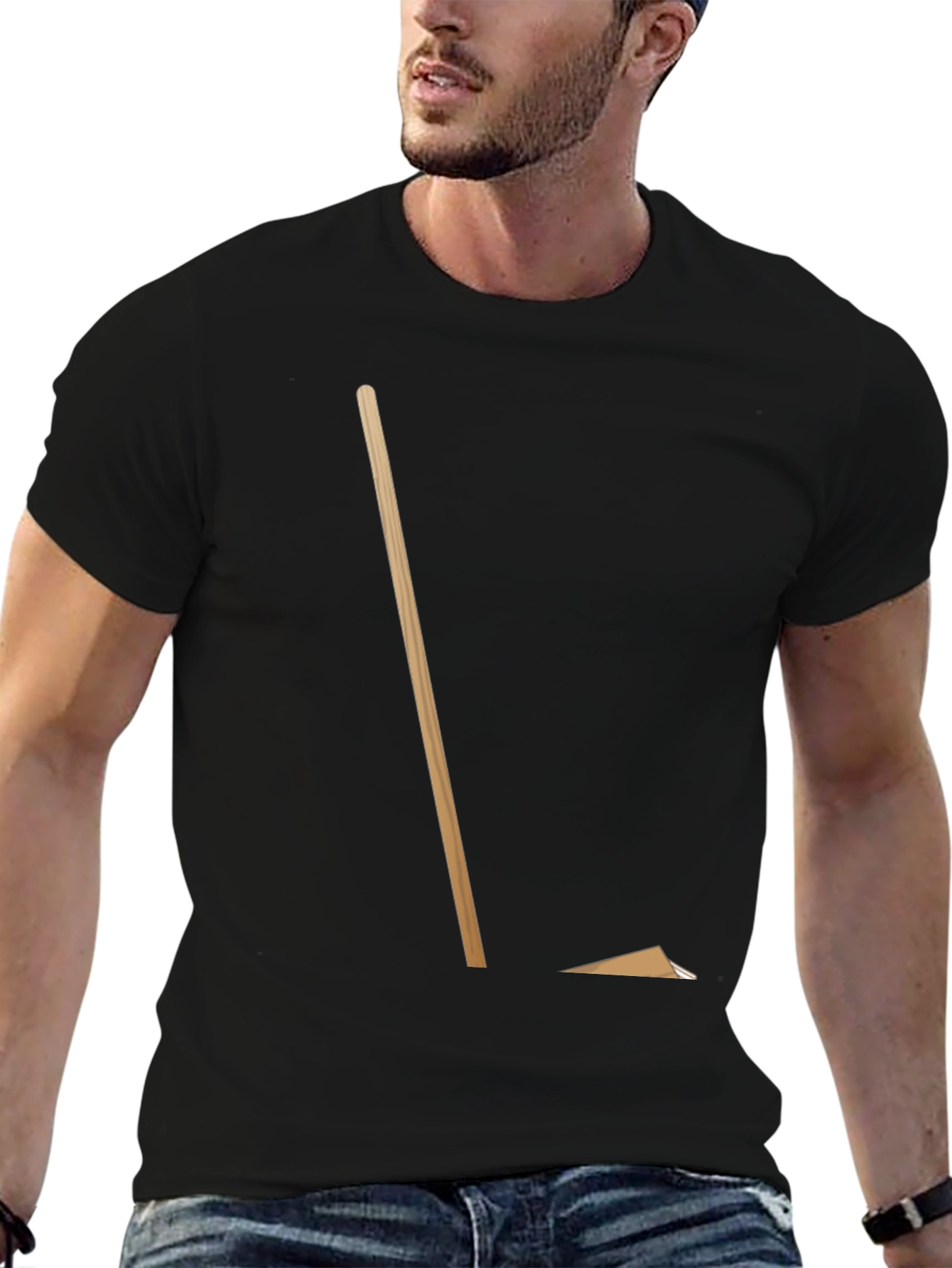 Modern Graphic Tee - Black