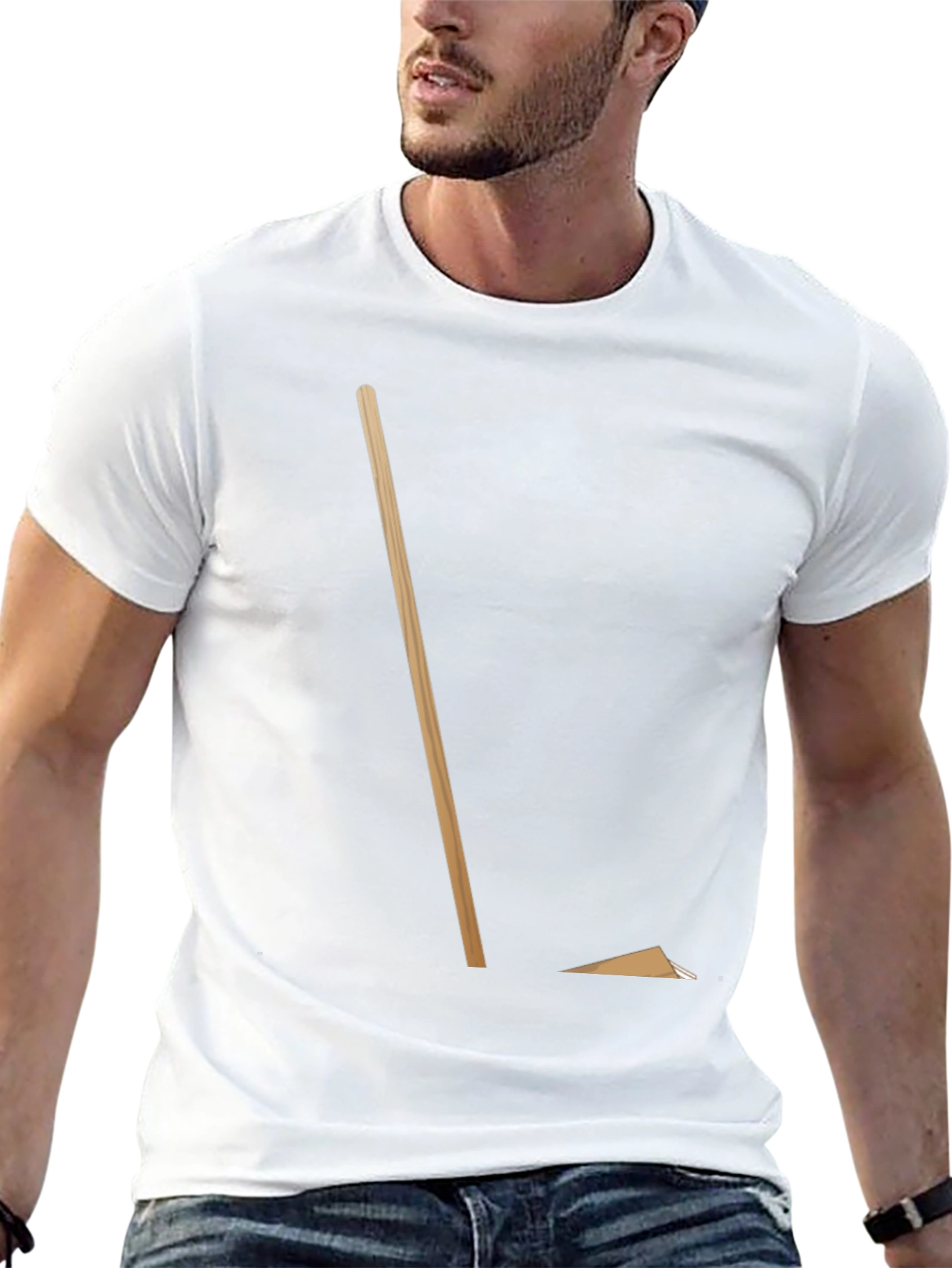 Modern Graphic Tee - Black