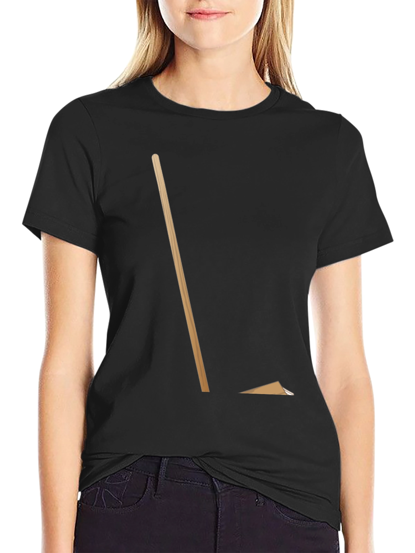 Modern Graphic Tee - Black