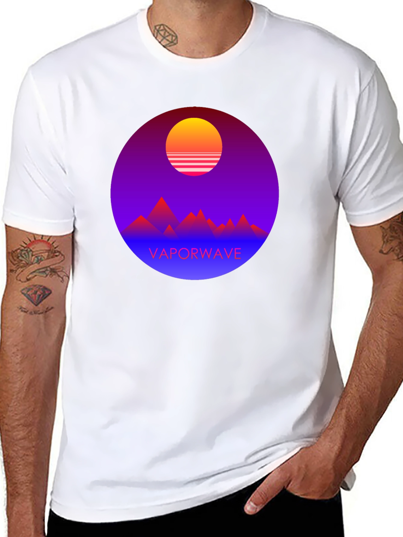 Vaporwave Graphic T-Shirt - Retro Style