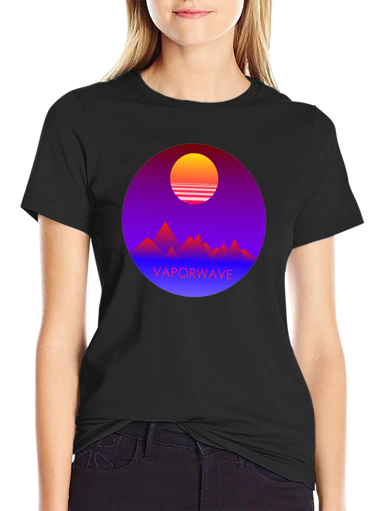 Vaporwave Graphic T-Shirt - Retro Style