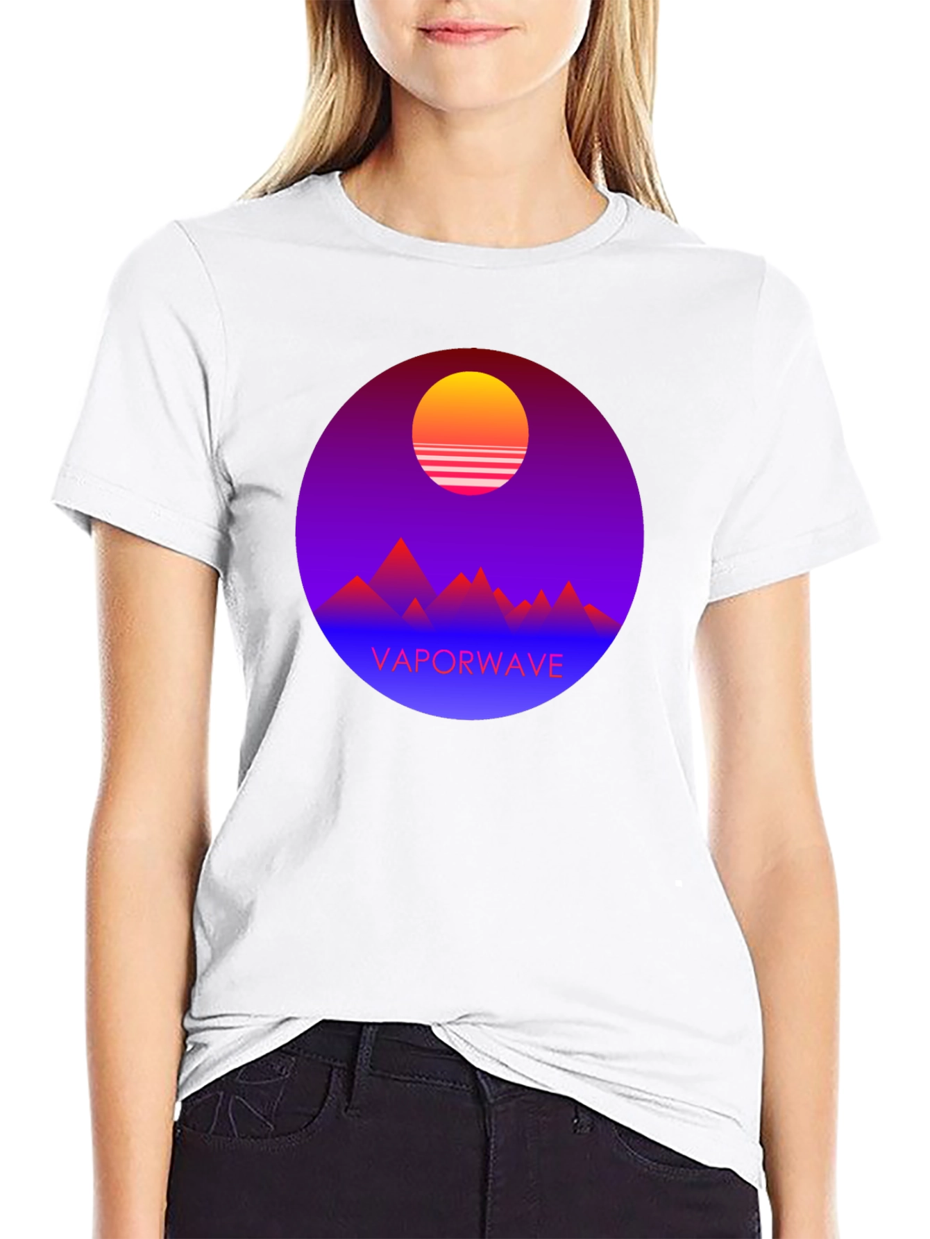 Vaporwave Graphic T-Shirt - Retro Style