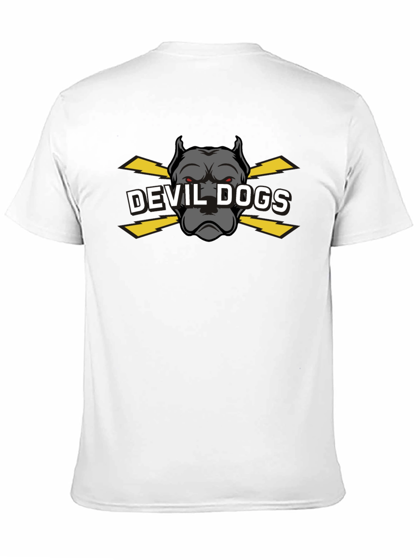 Devil Dogs Graphic T-Shirt - Black
