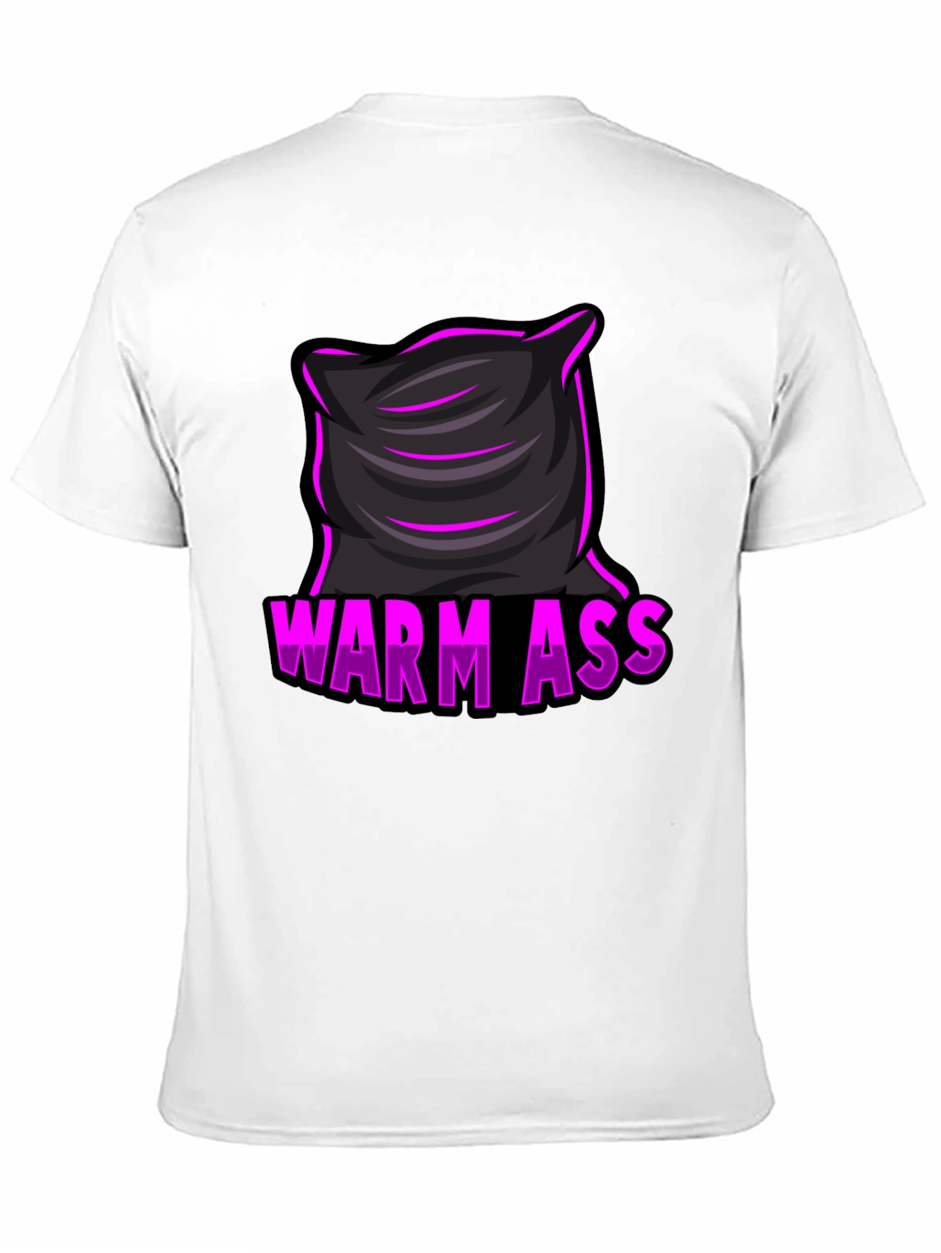 Warm Ass Pillow T-Shirt - Funny Graphic Tee