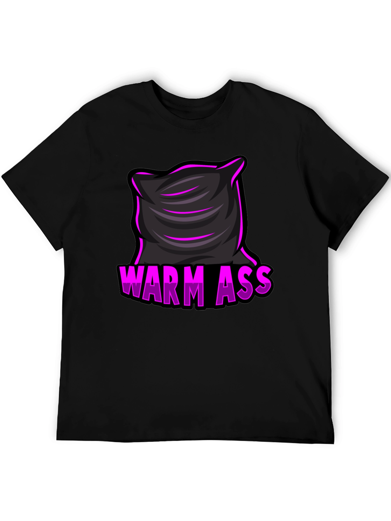 Warm Ass Pillow T-Shirt - Funny Graphic Tee