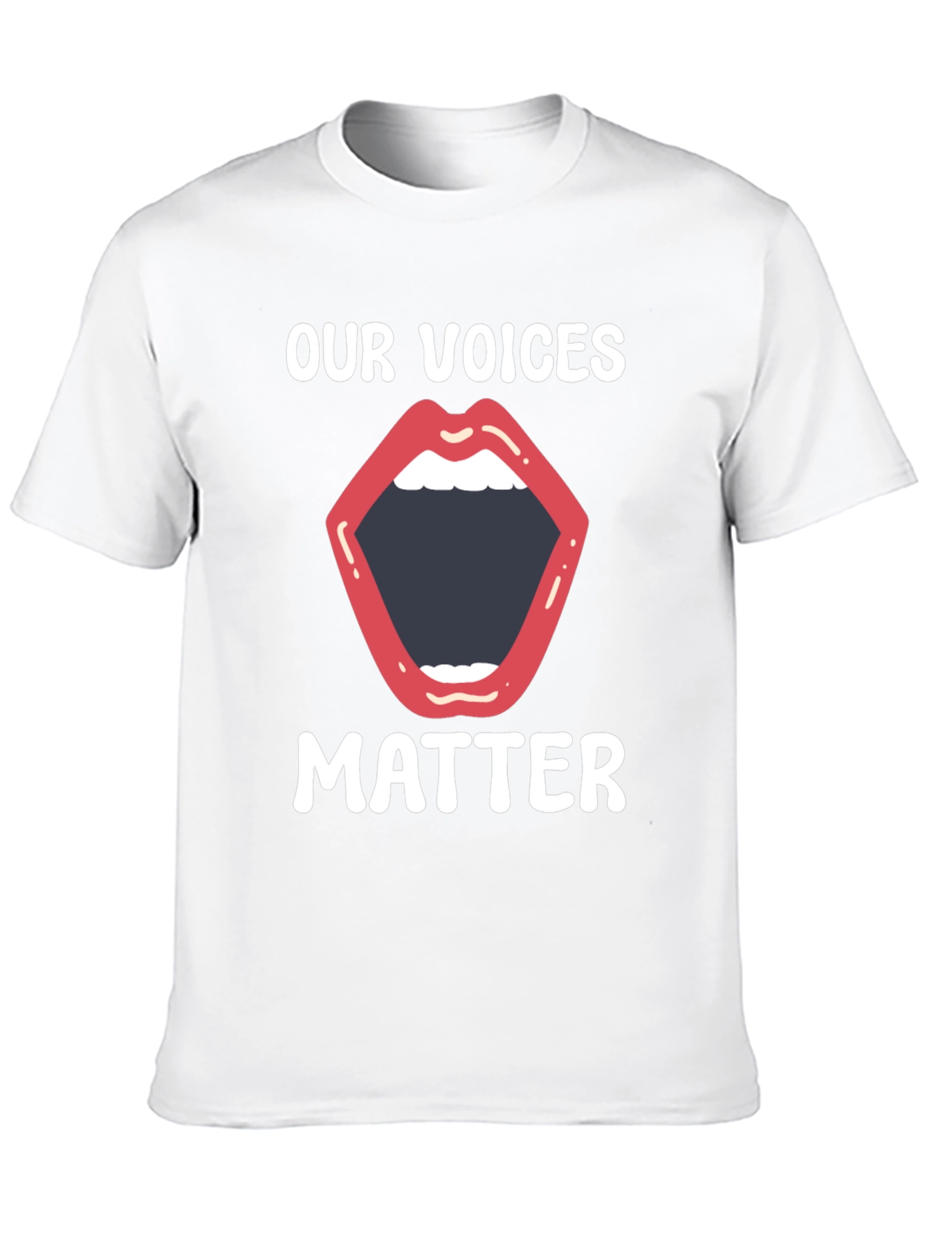 Our Voices Matter Graphic Tee - Black