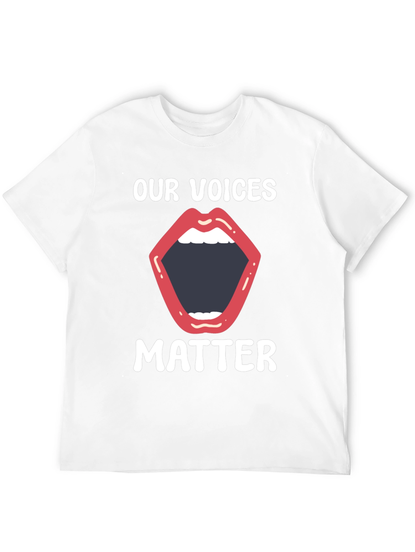 Our Voices Matter Graphic Tee - Black